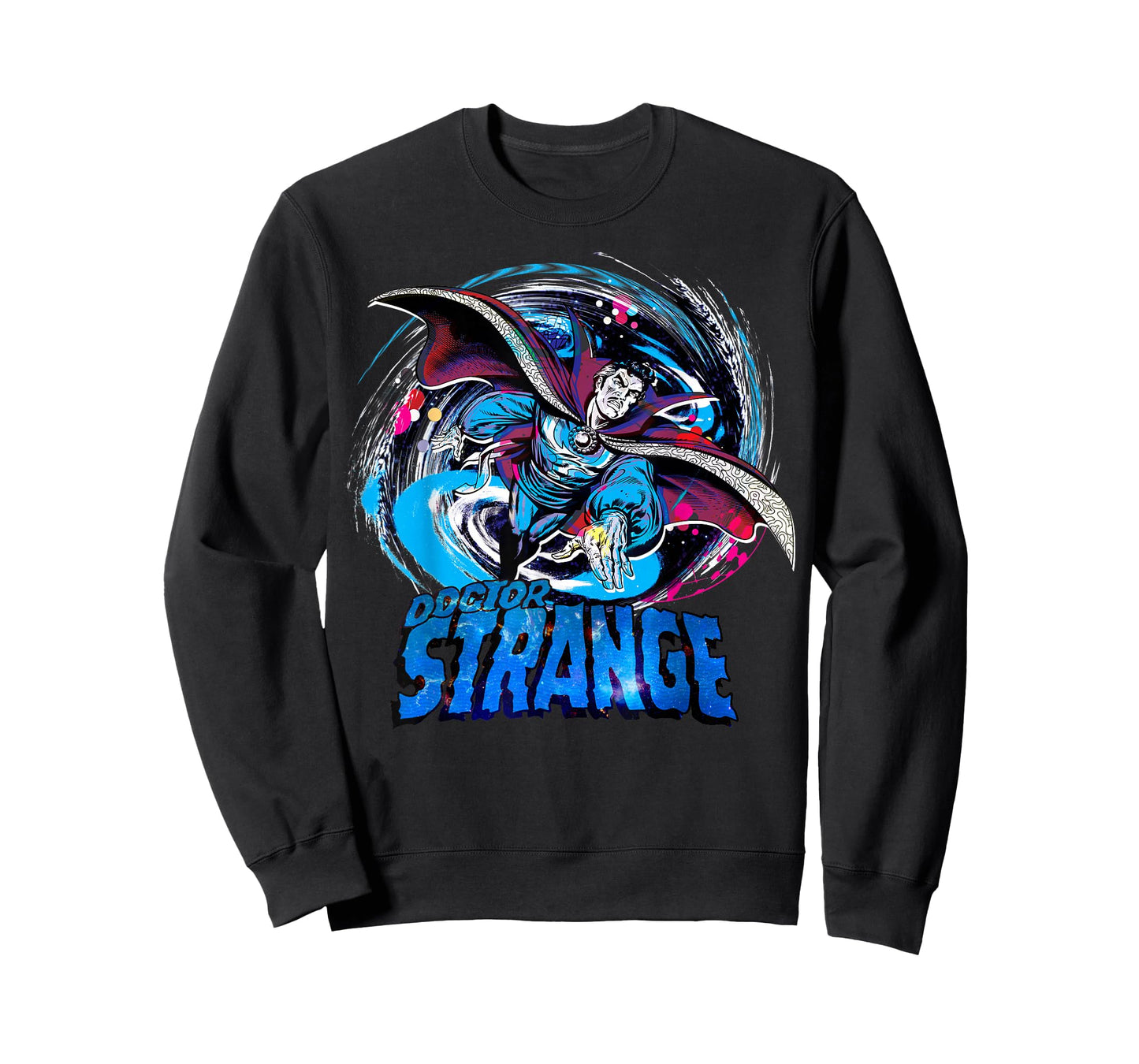 Marvel Doctor Strange Classic Retro Magic Warp Logo T-Shirt T-Shirt
