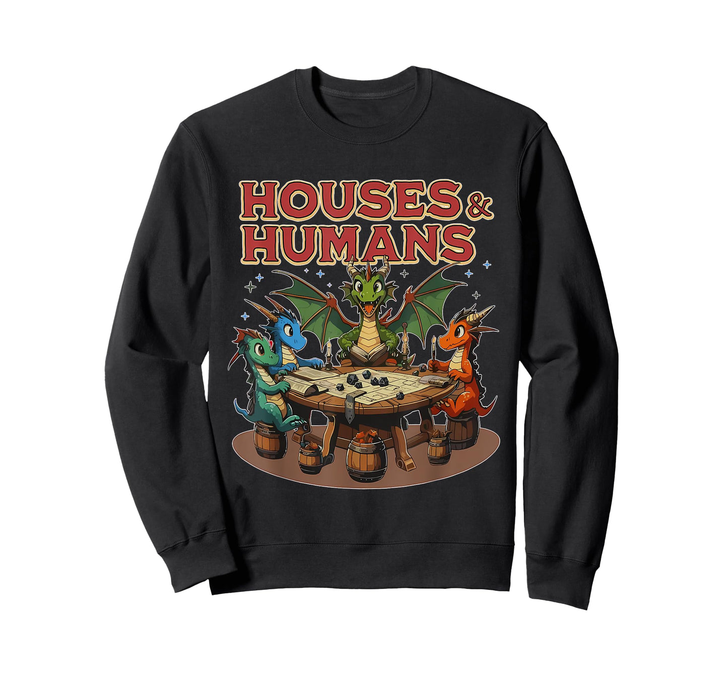 Retro Houses And Humans Gamer Video Game T-Shirt