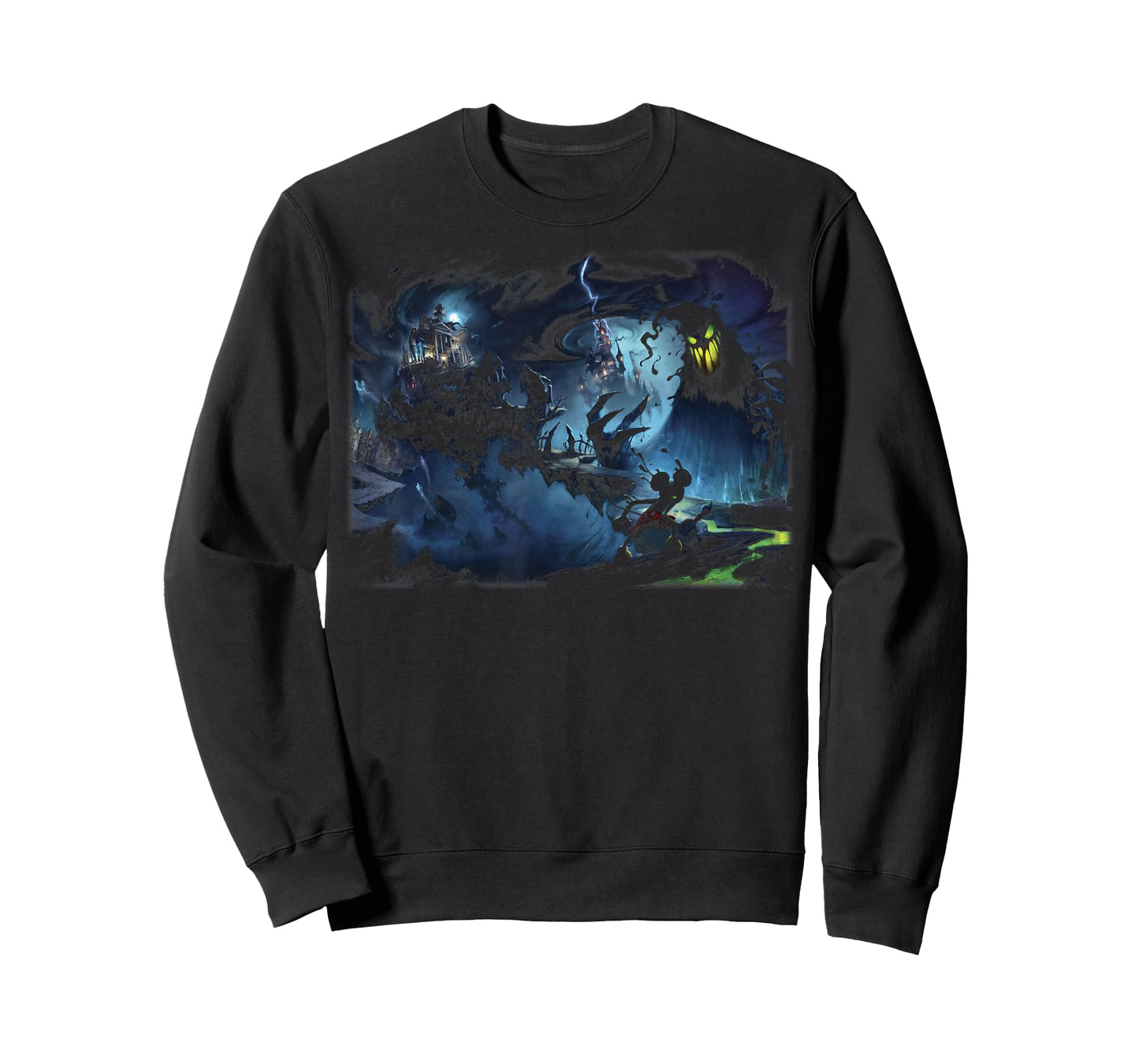 Disney Epic Mickey Game Scene Poster T-Shirt