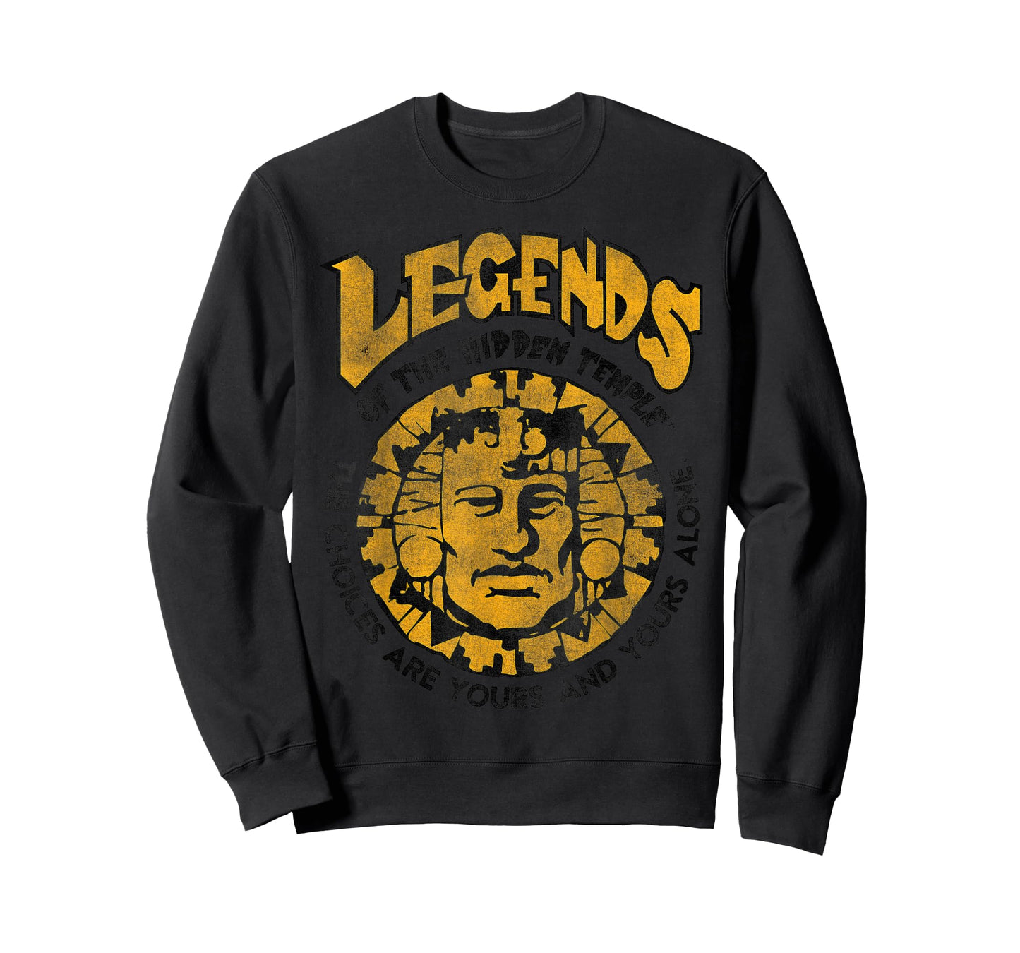 Nickelodeon Legends Of The Hidden Temple Olmec Graphic Tee T-Shirt