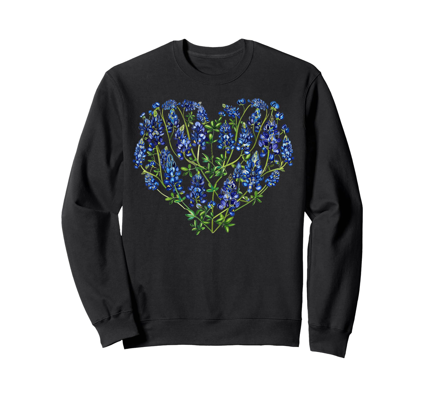 Bluebonnet In A Heart T-Shirt