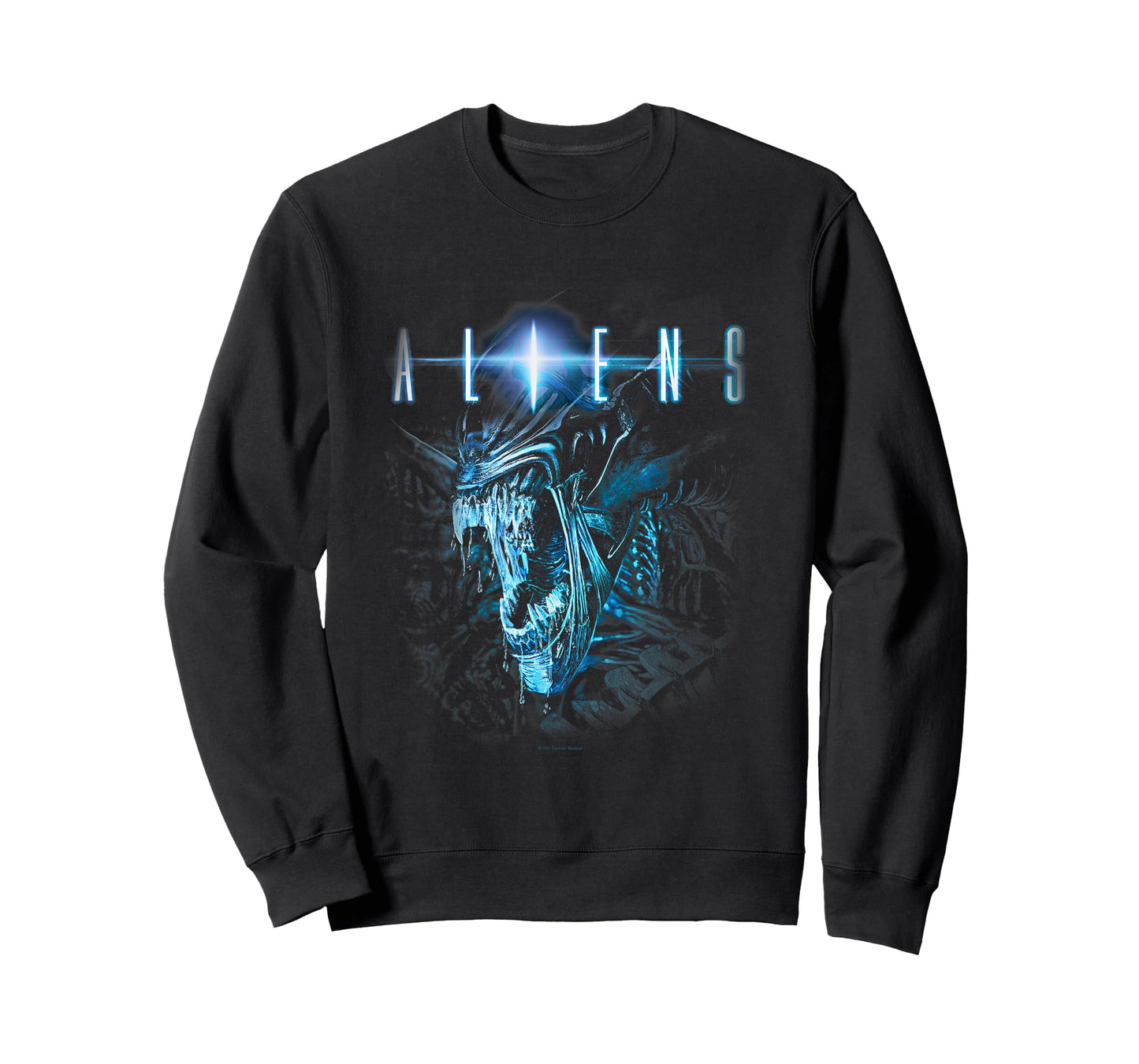 Aliens Iconic Epic Queen Xenomorph Angry Big Chest Portrait T-Shirt