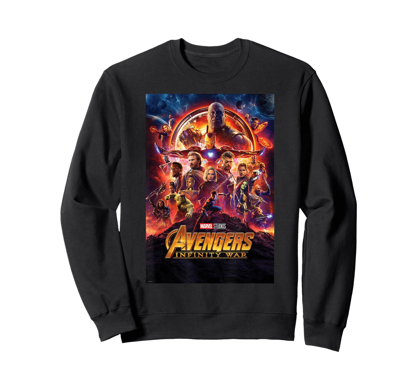 Marvel Avengers Infinity War Poster Graphic T-Shirt T-Shirt