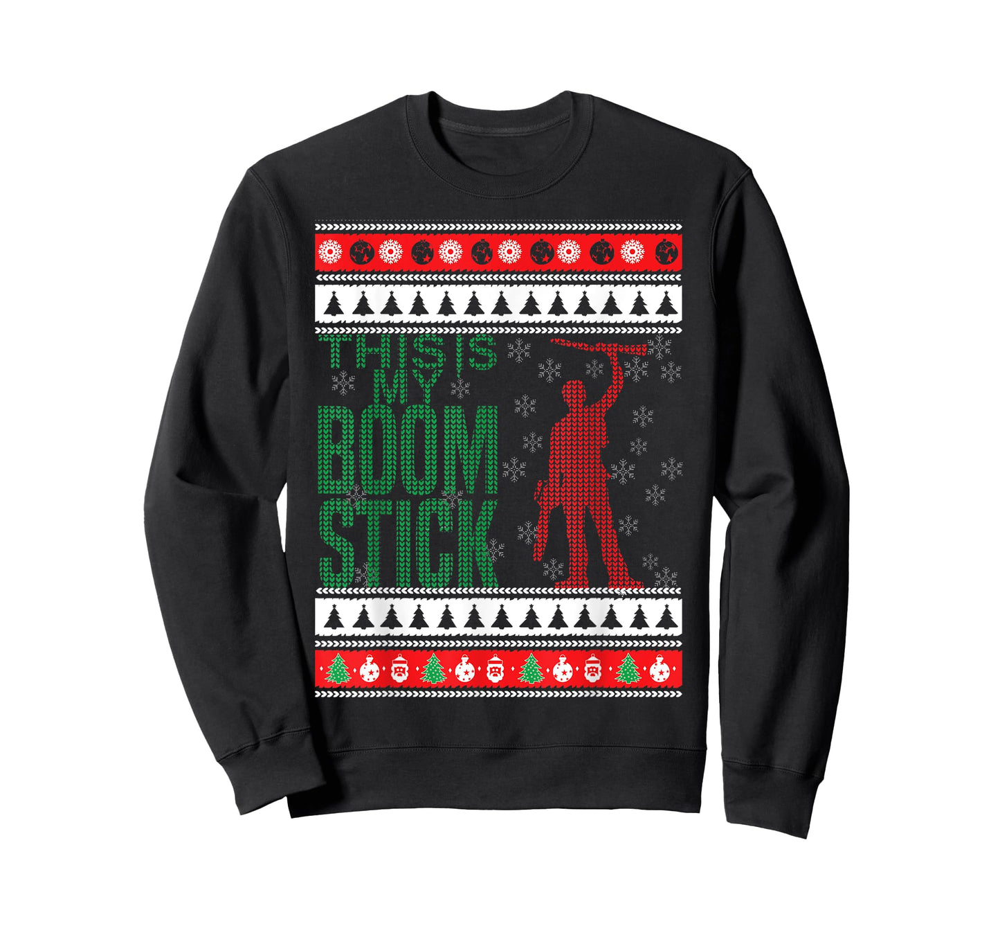This Is My Boomstick Shotgun Christmas Snow Dead TShirt Evil