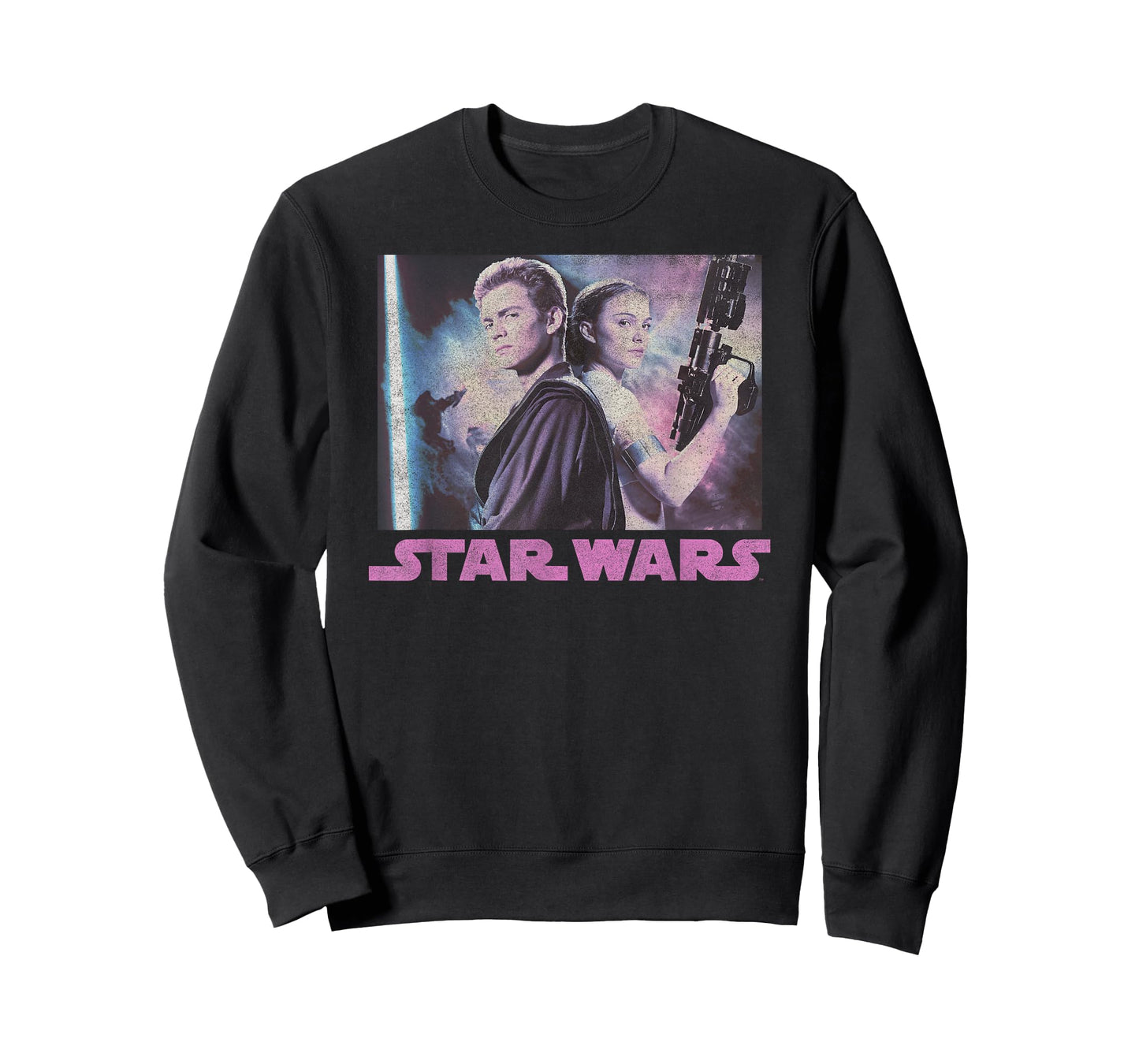 Star Wars Annakin And Padme Classic Portrait T-Shirt