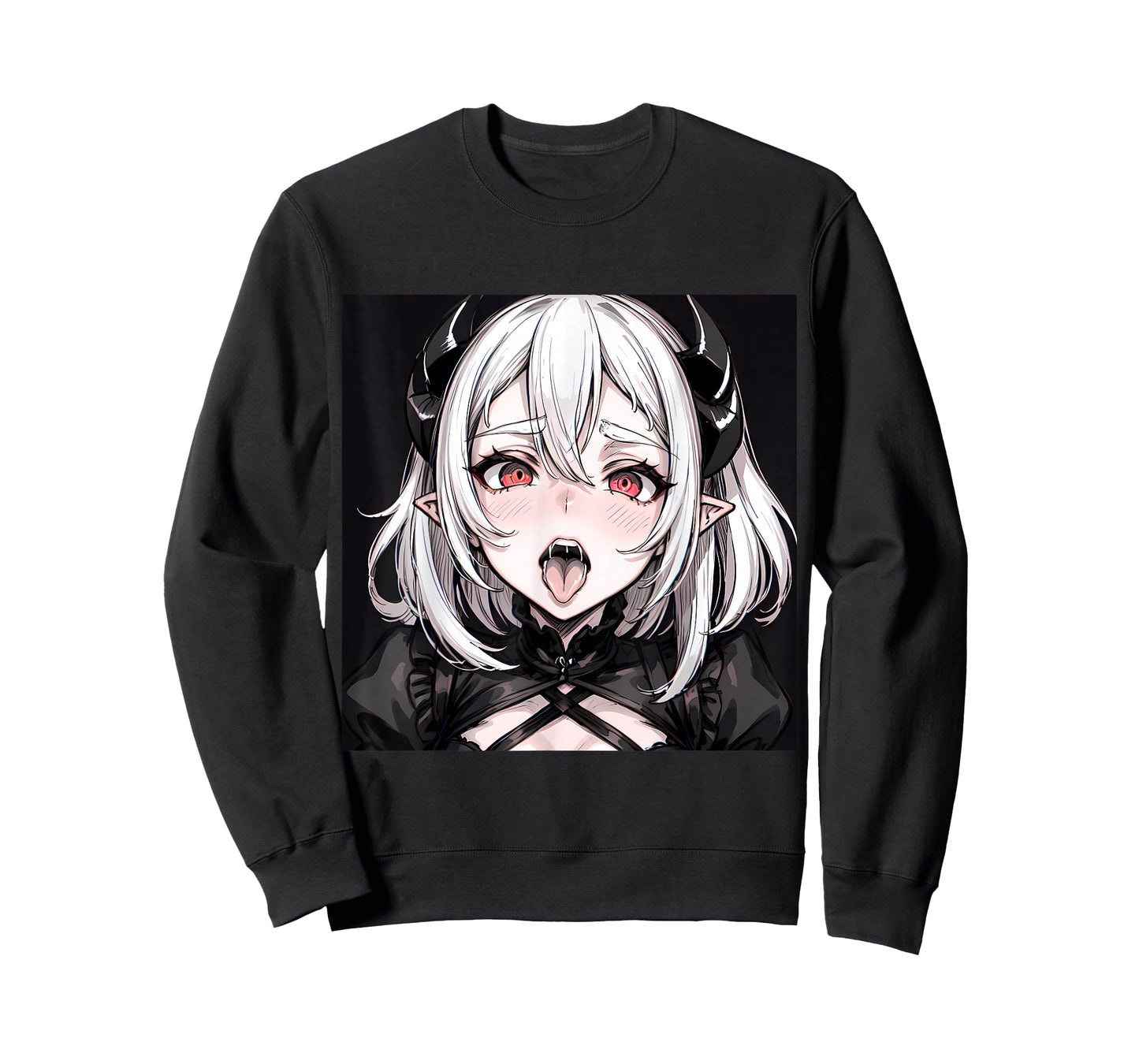 Lewd Anime Devil Girl Hentai Waifu T-Shirt