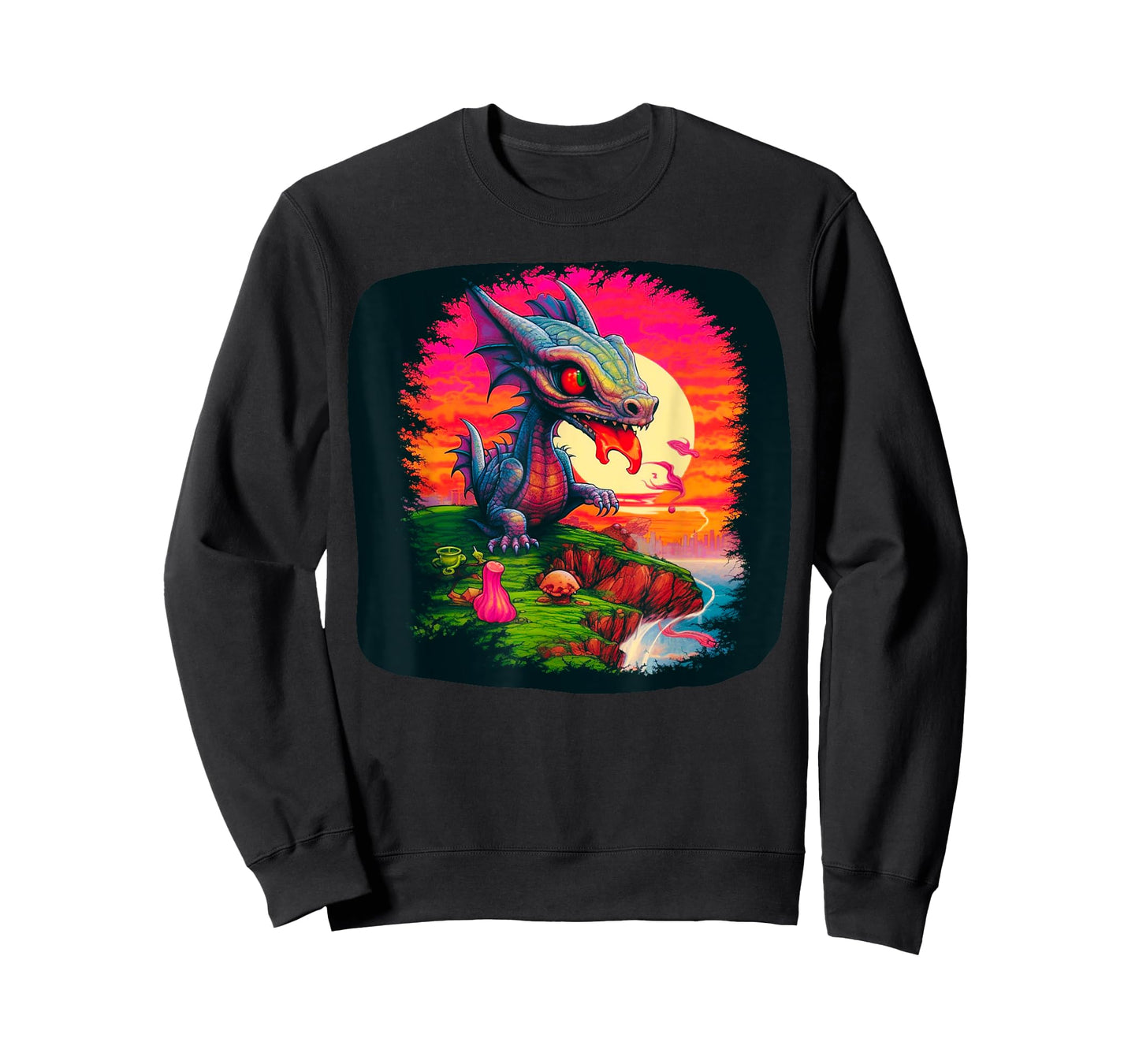 Dragon T Quest I Gamer Colorful Dragon T Fantasy Pop Art T T-Shirt