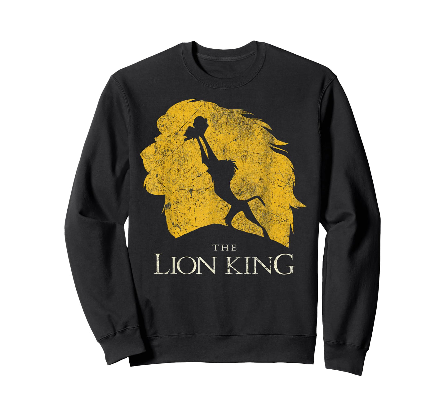 Disney The Lion King Rafiki & Simba Silhouette Distressed T-Shirt