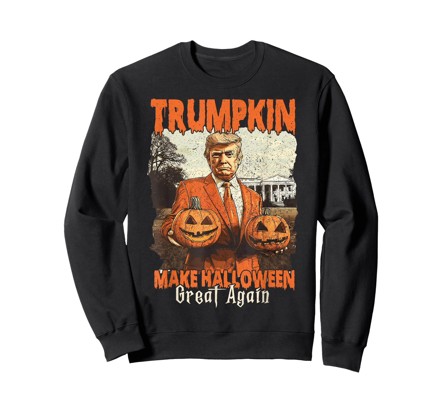 Trumpkin Make Halloween Great Again Funny Jack O Lantern T-Shirt