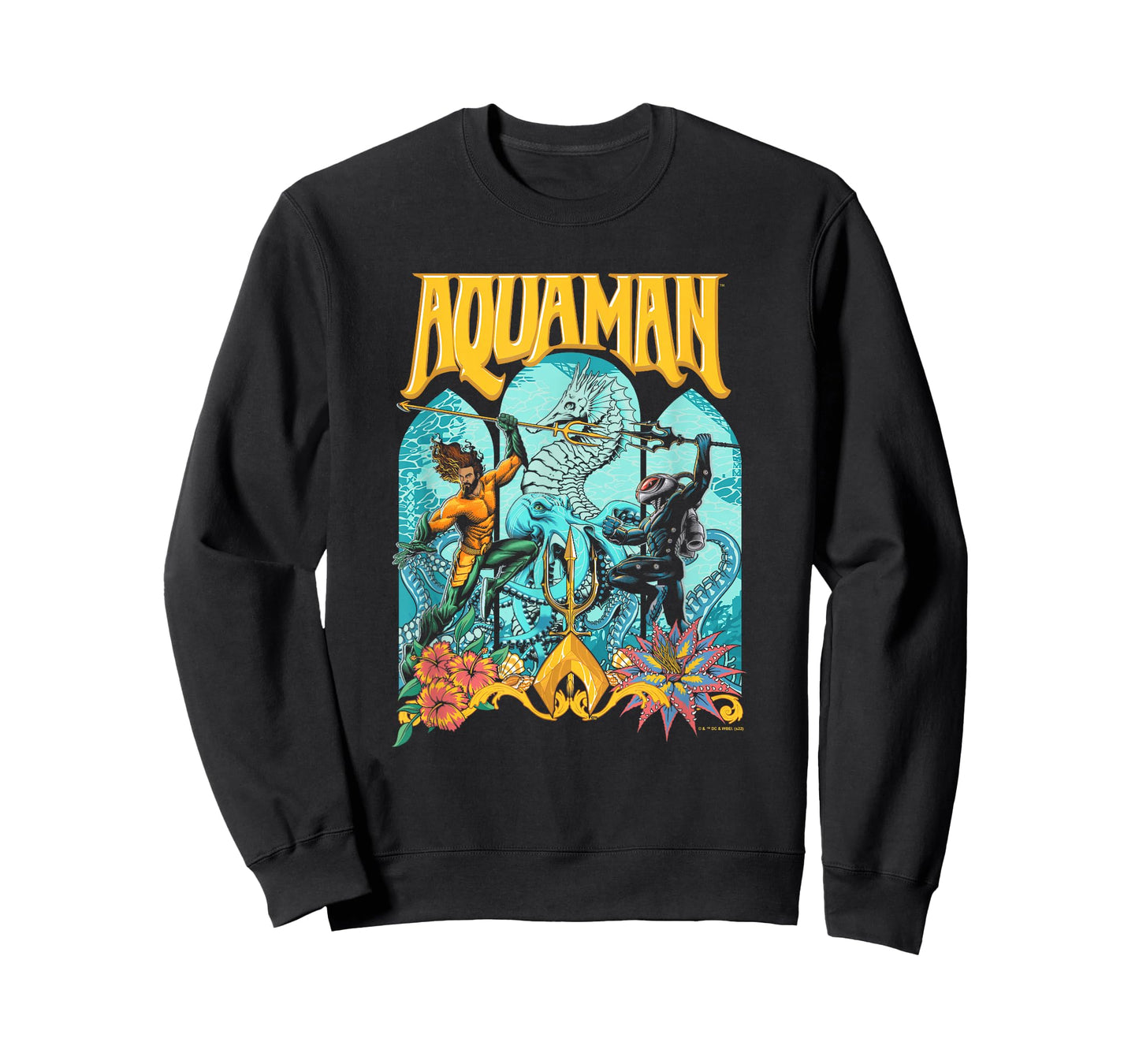 Aquaman And The Lost Kingdom Black Manta Epic Battle T-Shirt