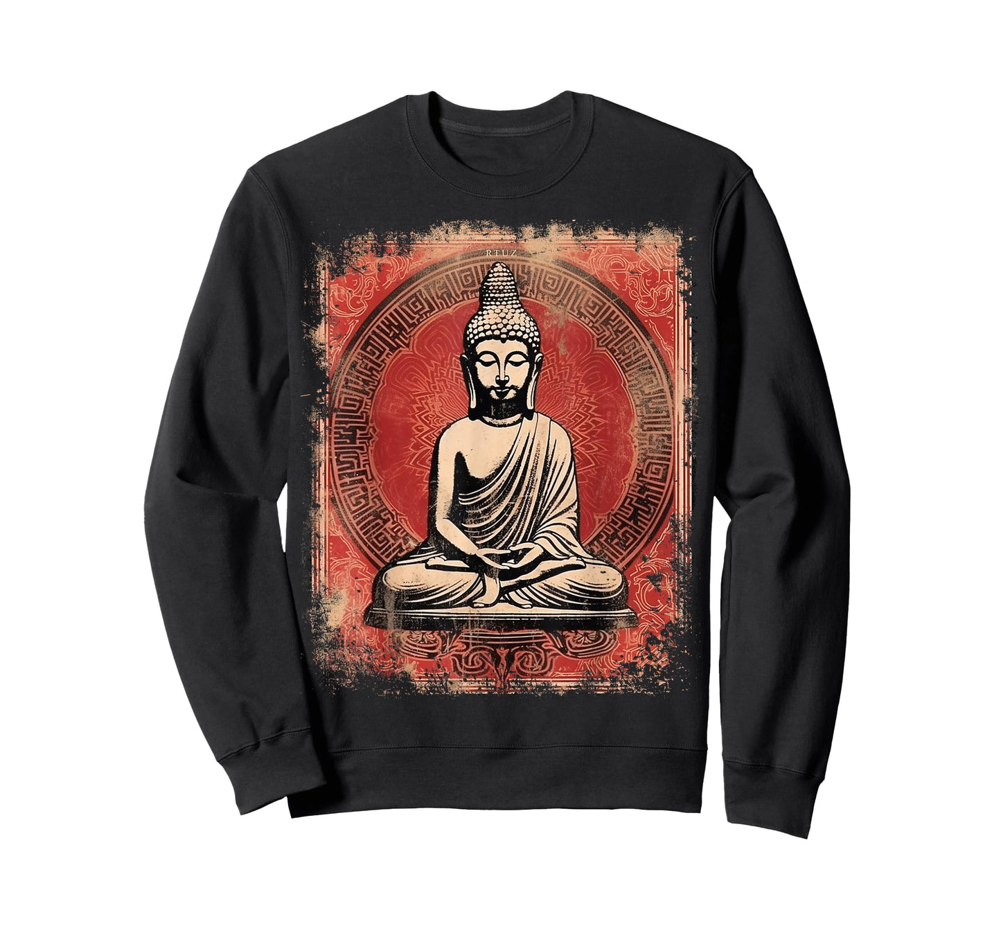 Hip Hop Y2K Vintage Hipster Retro Edgy Streetwear Buddha T-Shirt