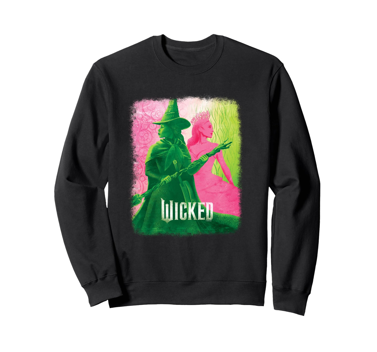 Wicked Elphaba & Glinda Tonal Long Sleeve T-Shirt