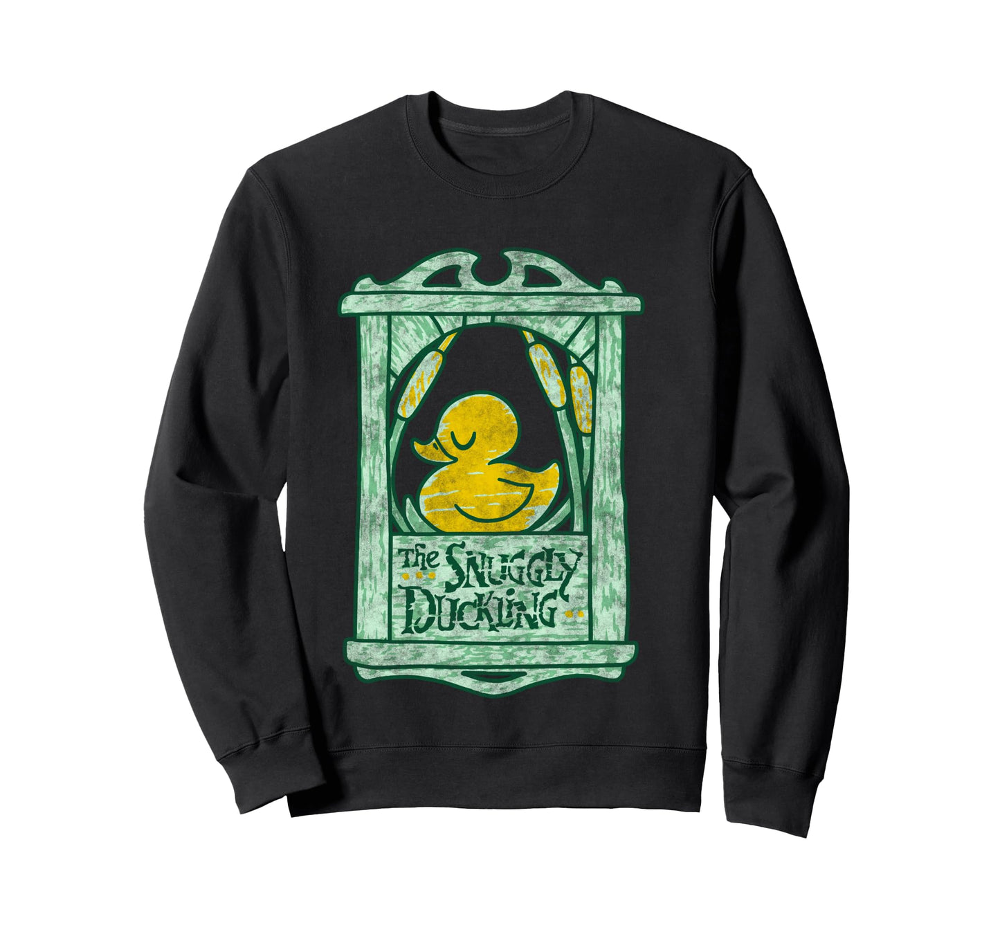 Disney Tangled The Snuggly Duckling Vintage Sign Long Sleeve T-Shirt