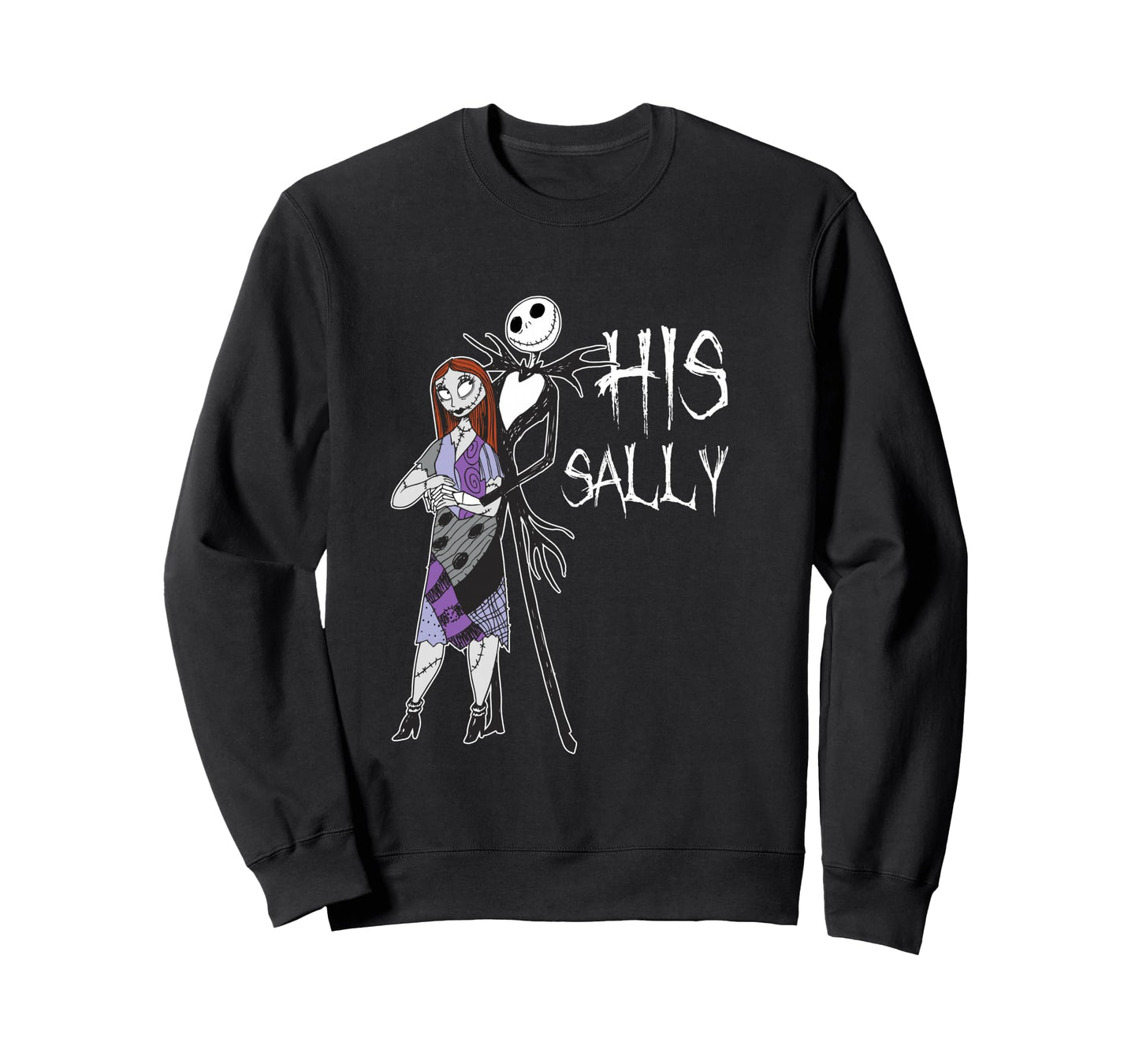 Disney The Nightmare Before Christmas His Sally Long Sleeve T-Shirt