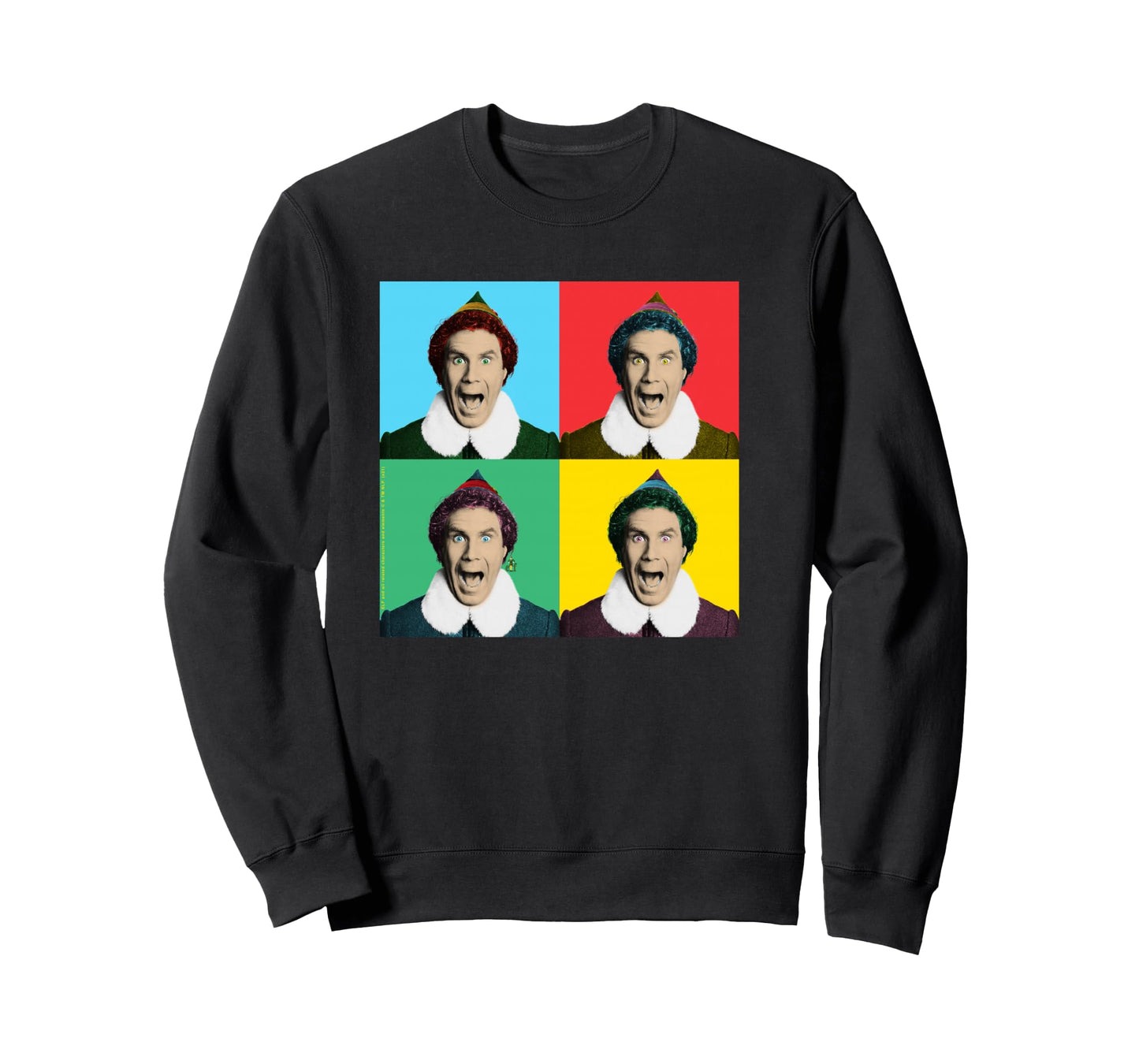 Elf Movie Buddy Pop Art Christmas Movie Long Sleeve T-Shirt