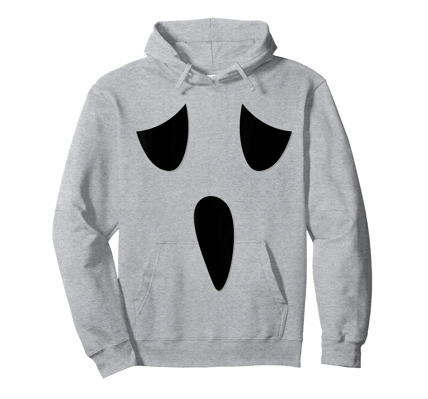 Ghost Face Costume Funny Kids Halloween Outfit Ghoul Face T-Shirt