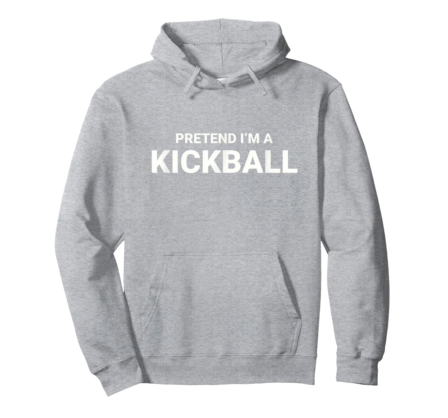 Pretend I’m A Kickball, easy funny lazy halloween costume T-Shirt