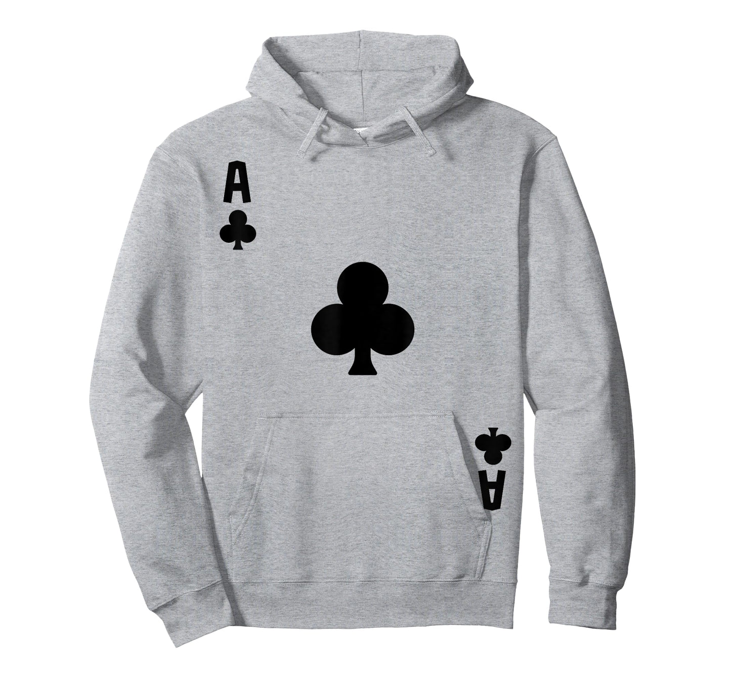 Ace of Clubs Cards Deck Halloween Costume T-Shirt