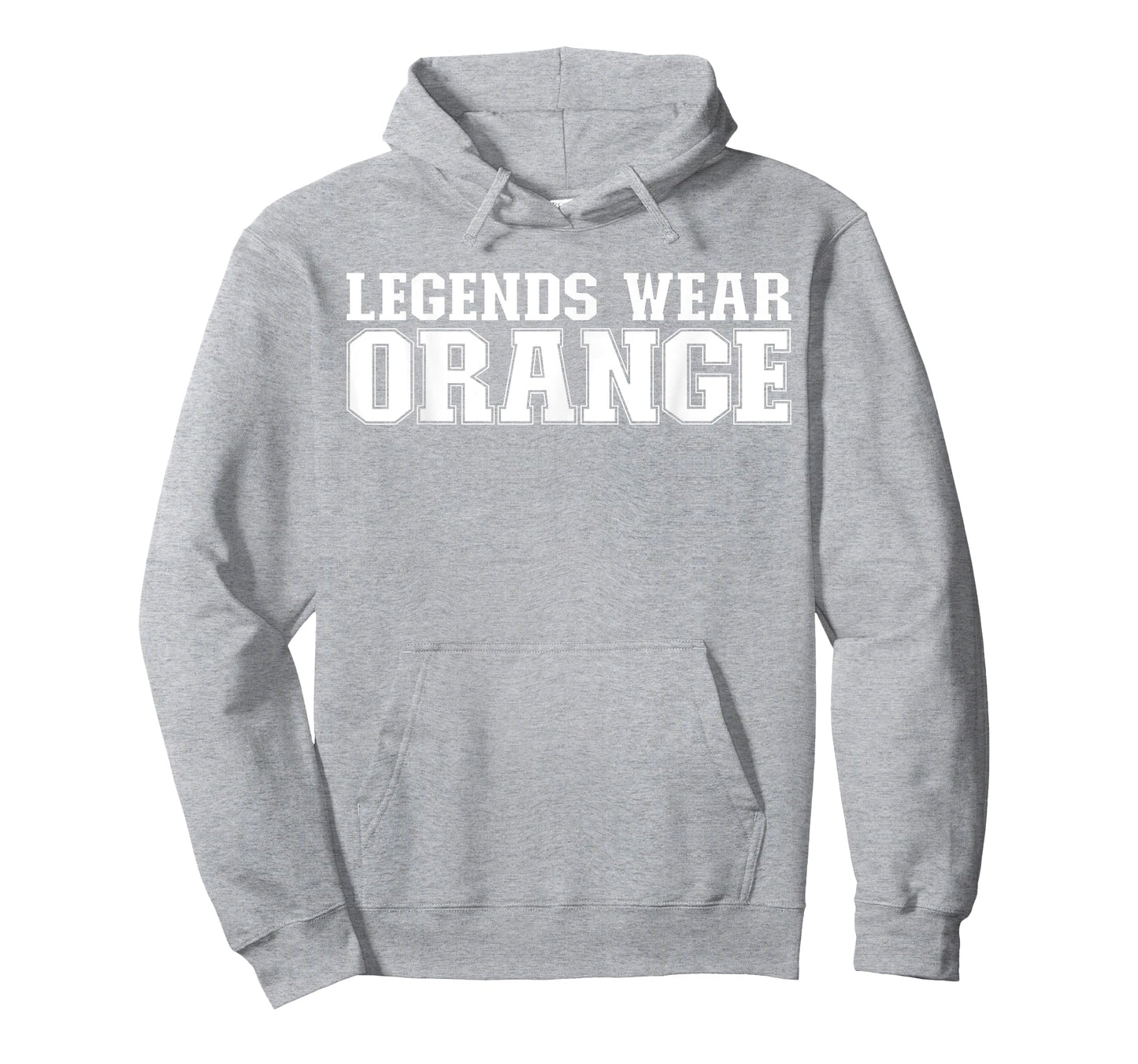 Legends Wear Orange Spirit Wear Team Game Color War Funny T-Shirt