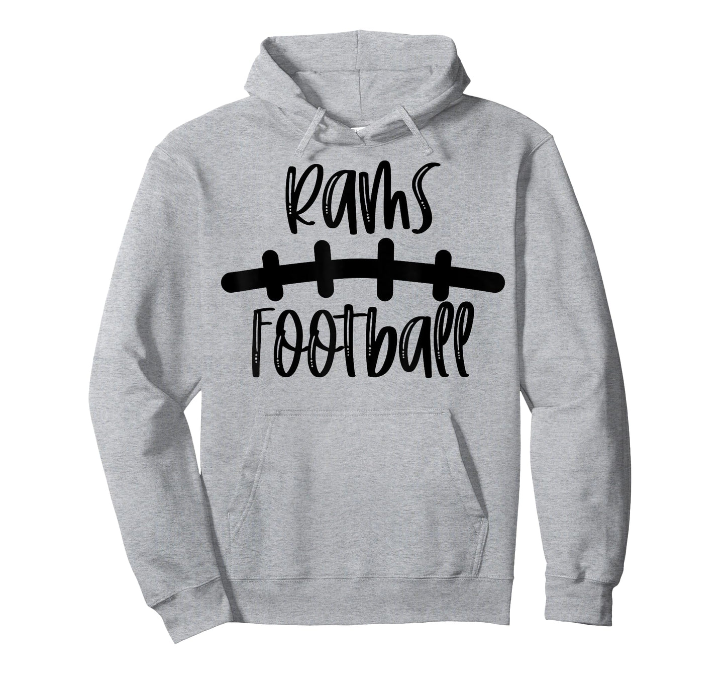 Rams Football School Spirit Team Mascot Game Night T-Shirt