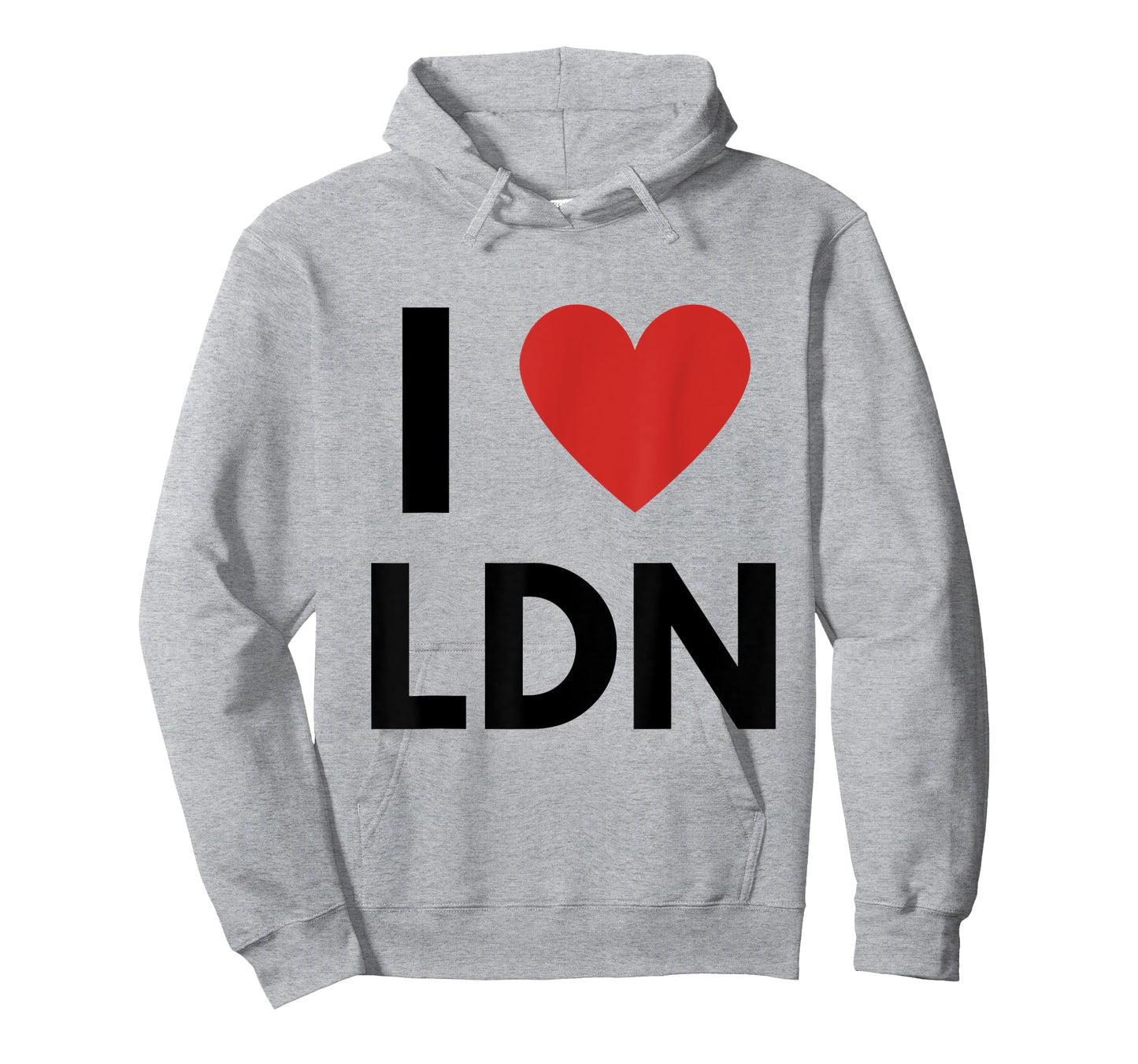 I Love LDN Heart London Love Fan Apparel T-Shirt
