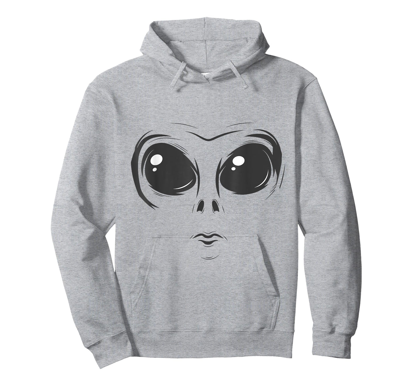 Alien Face Horror Space Funny Halloween Costume Men Women T-Shirt