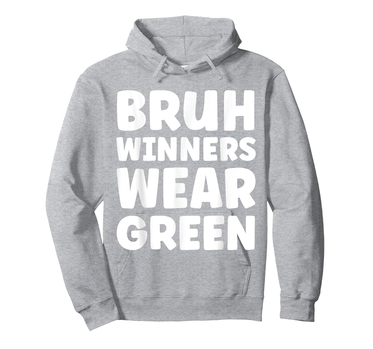 Winners Wear Green Team Spirit Week Game Color Sports T-Shirt