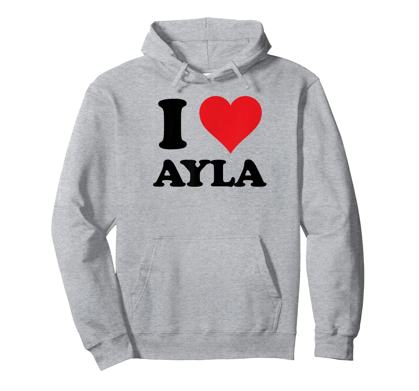 I Heart Ayla First Name I Love Personalized Stuff T-Shirt