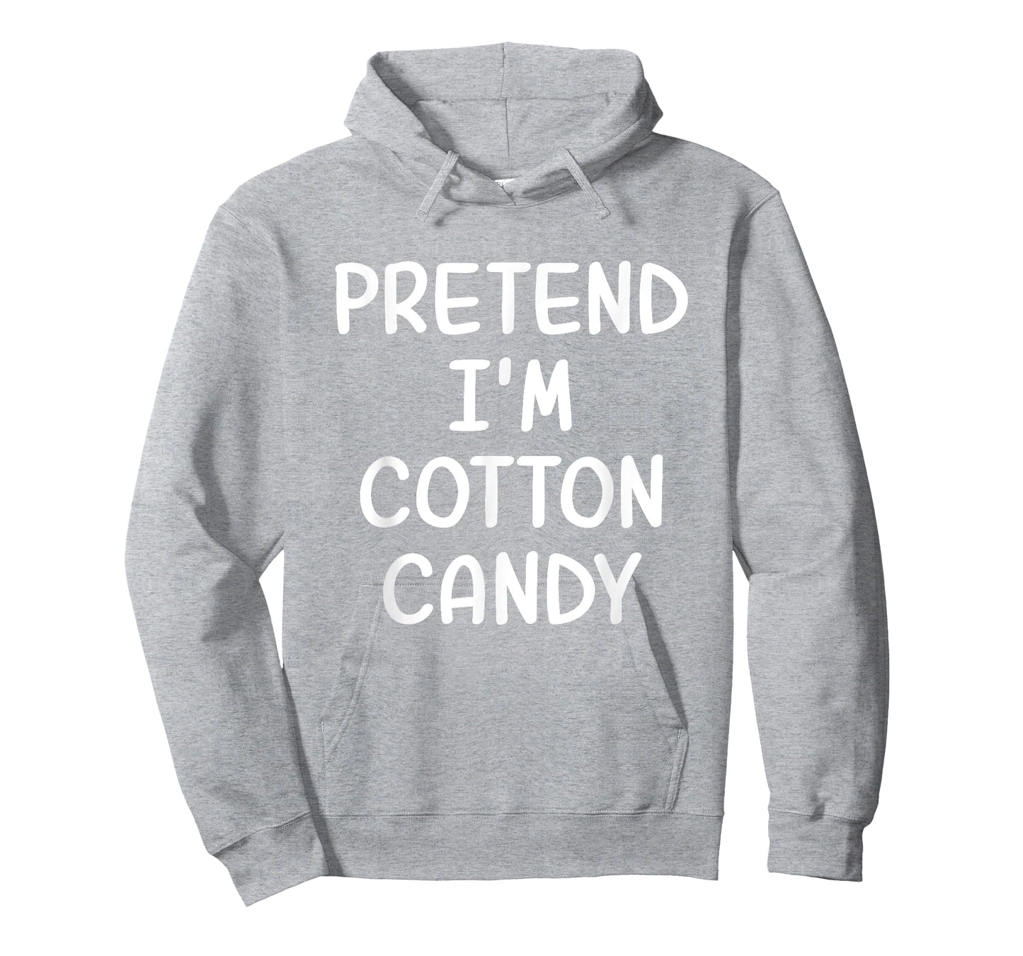 Funny Halloween Party Xmas Lazy Pretend I'm a Cotton Candy T-Shirt