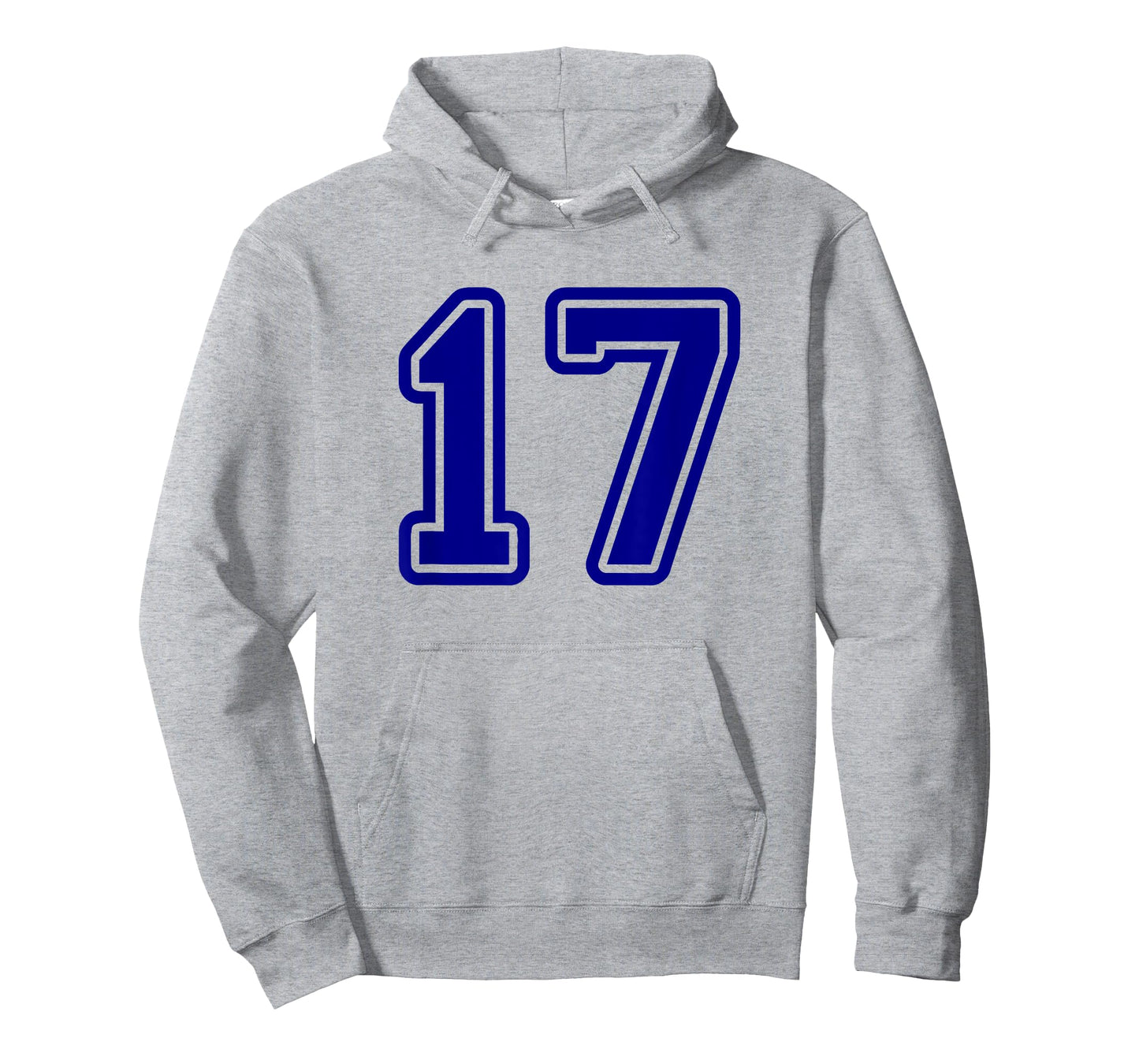 Number #17 Blue Varsity Favorite Number 17 T-Shirt