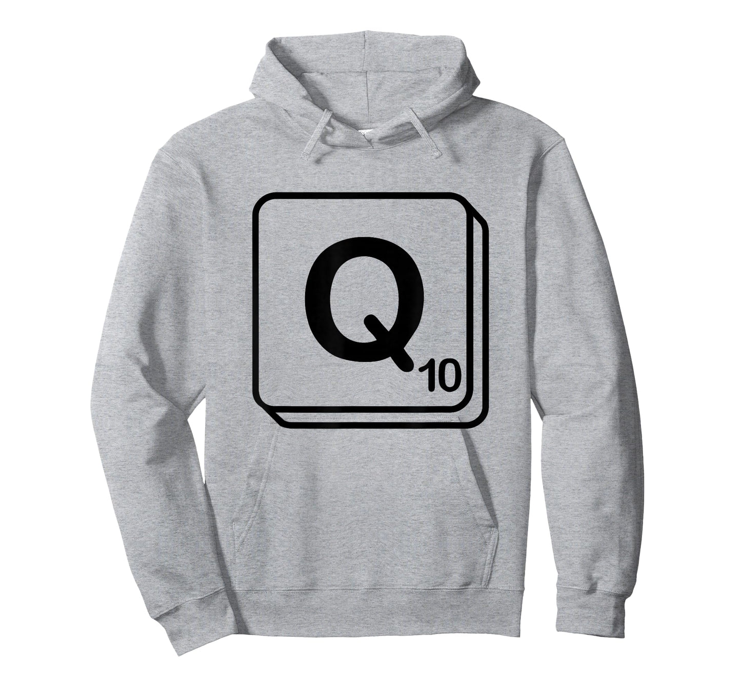 Letter Q Word Game Tile T-Shirt