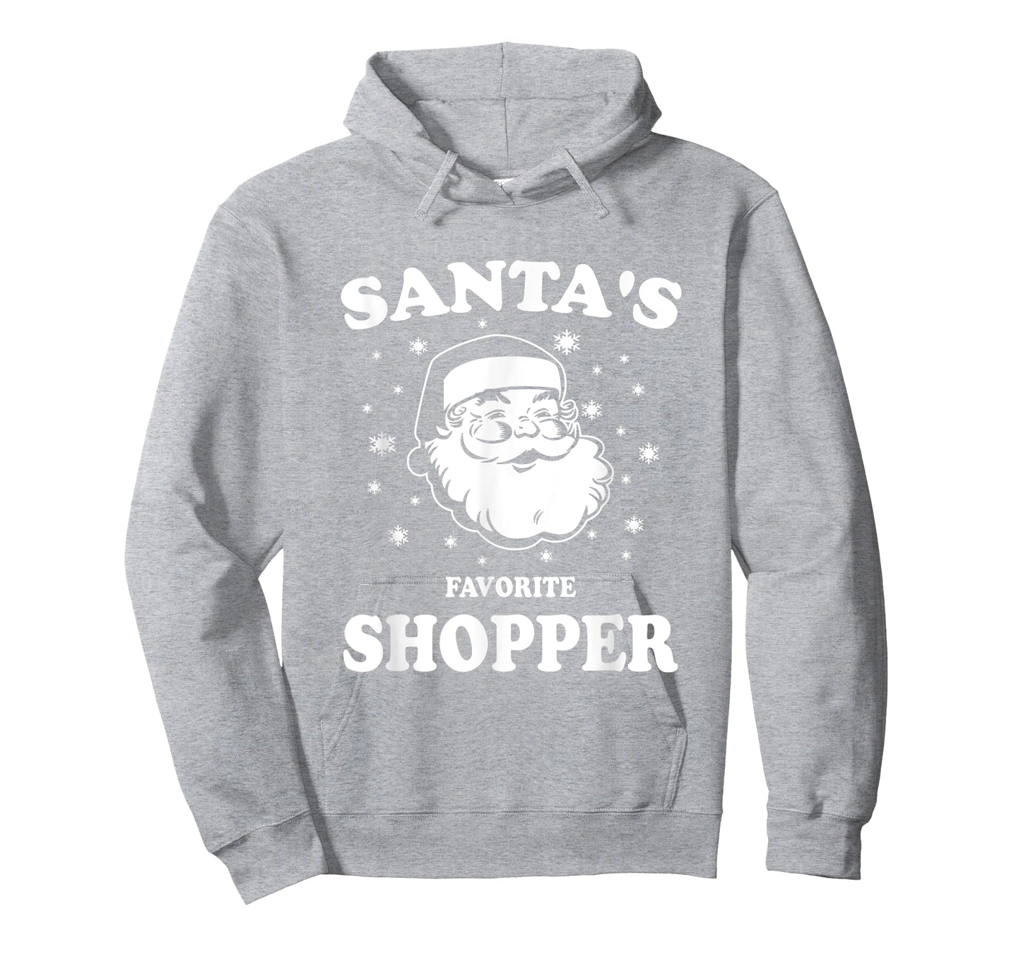 Retro Christmas Santas Favorite Shopper Santa T-Shirt