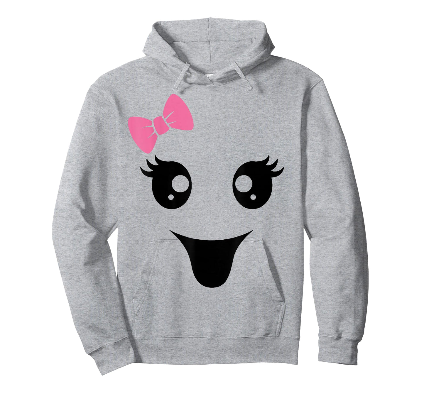 Cute Ghost Face, Boy Girl Funny T-Shirt