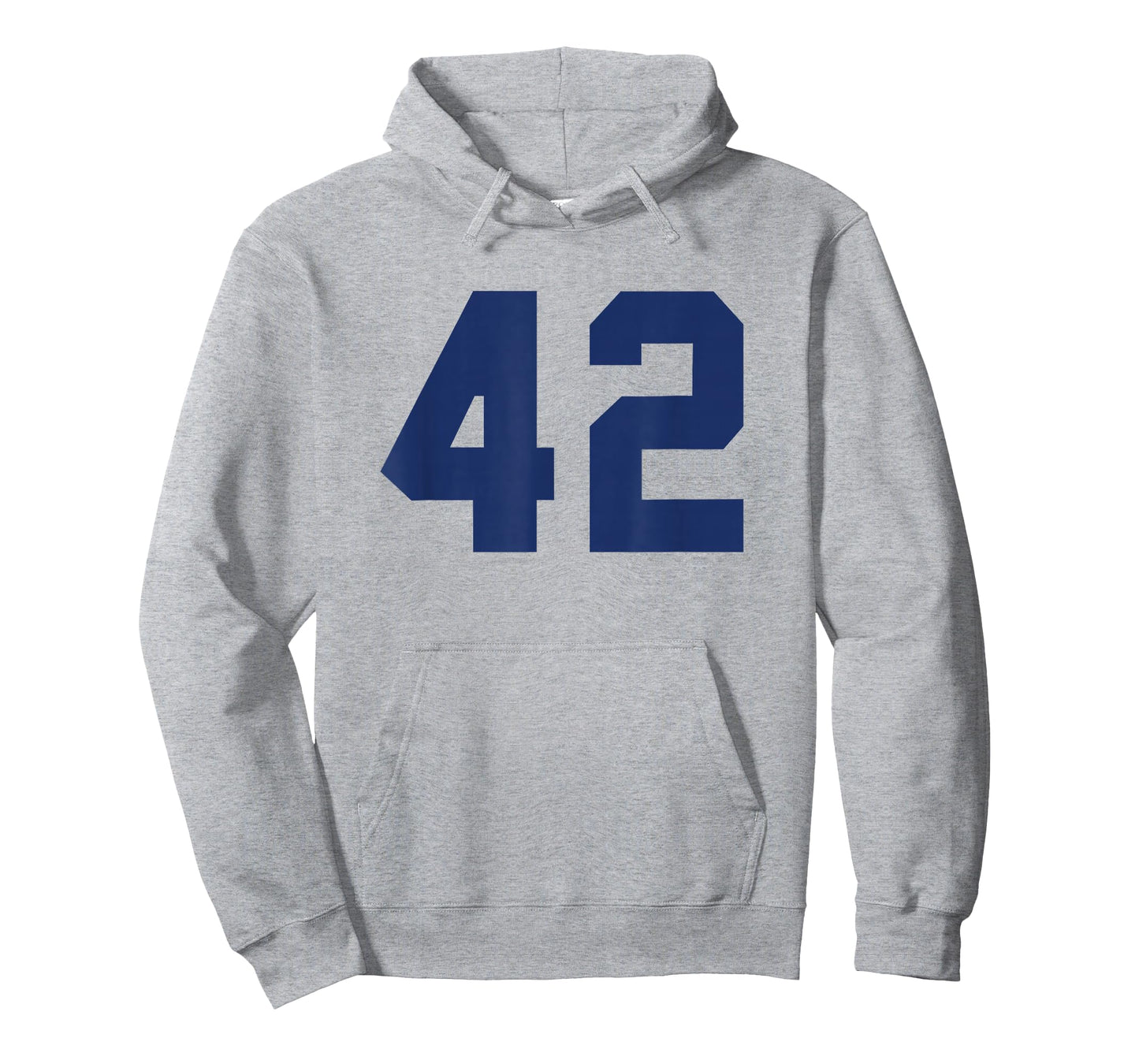 Number #42 Blue Varsity Number T-Shirt