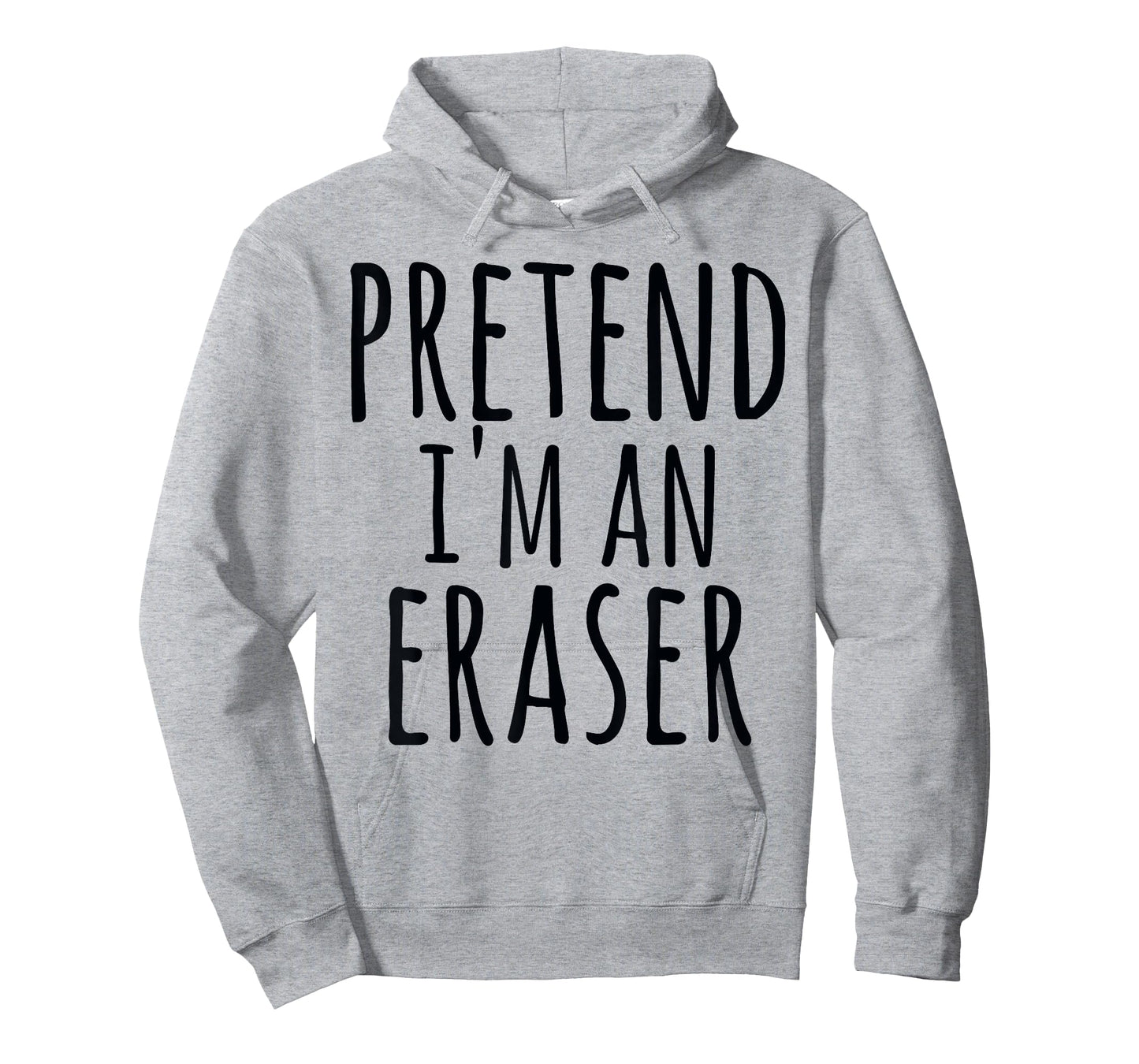 Funny Easy Halloween PRETEND I'M AN ERASER Costume Teacher T-Shirt for Men Women Kids