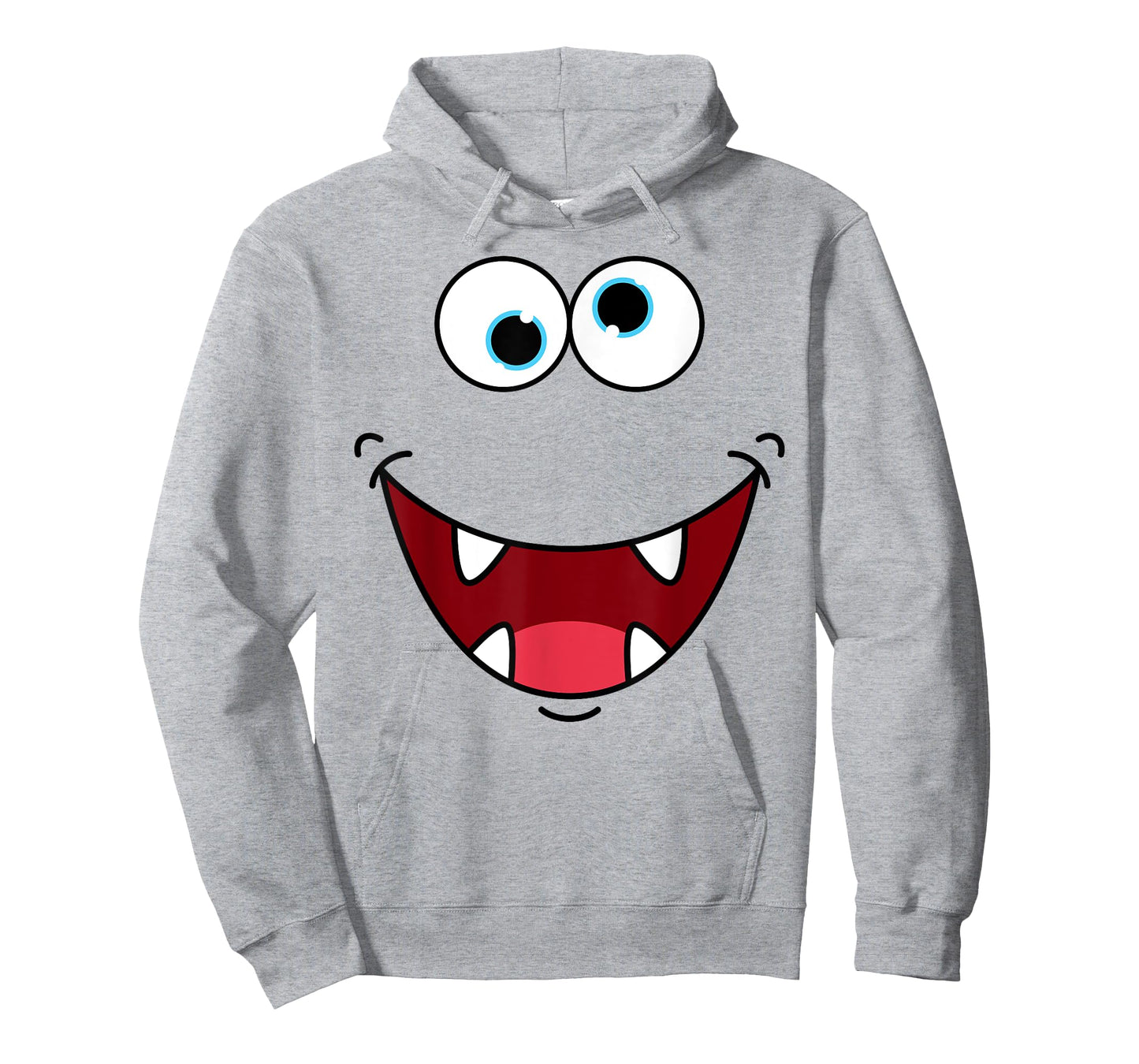Funny Silly Monster Face Easy Birthday Halloween Costume T-Shirt