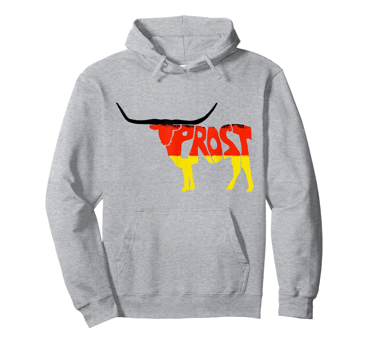 Oktoberfest Texas Longhorn Design Prost German Beer Festival T-Shirt