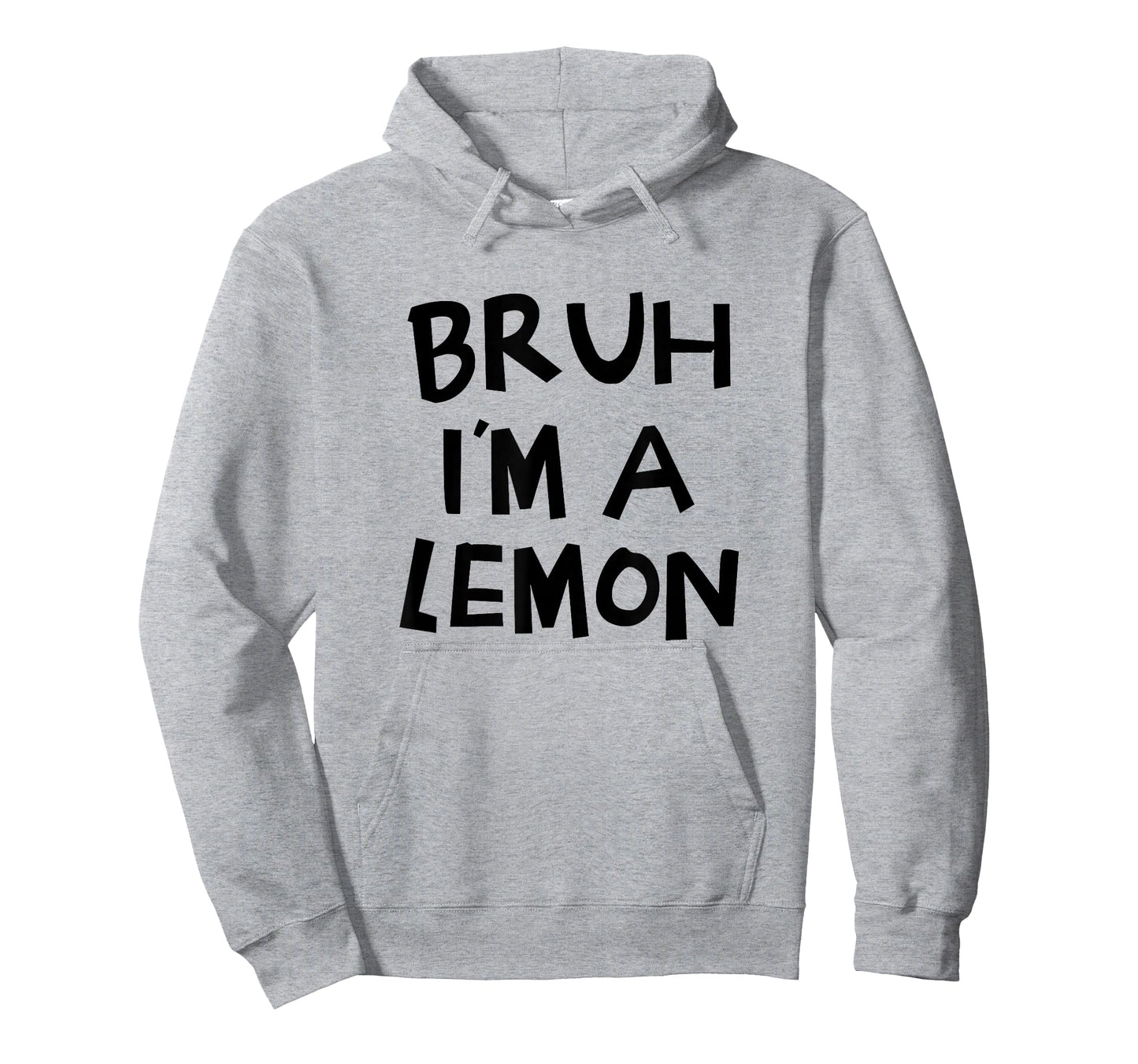 Bruh I'm A Lemon Funny Halloween Costume Men Women Boy Girl T-Shirt