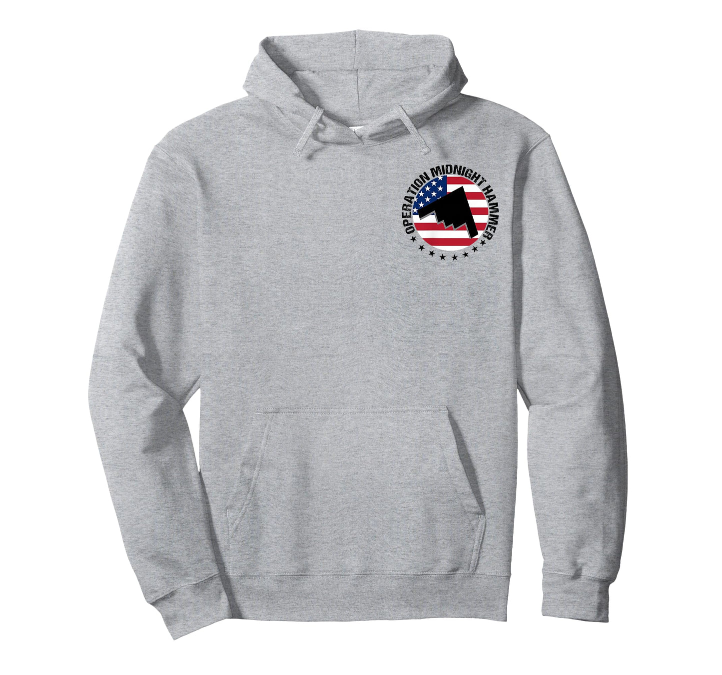 Operation Midnight Hammer With American Flag (2 SIDE) T-Shirt