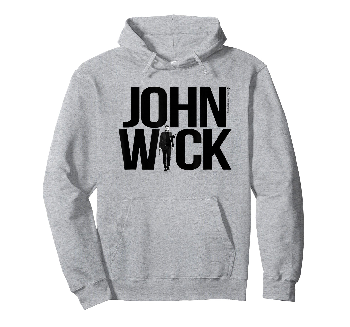 John Wick Bold Logo with Photo Action Movie T-Shirt