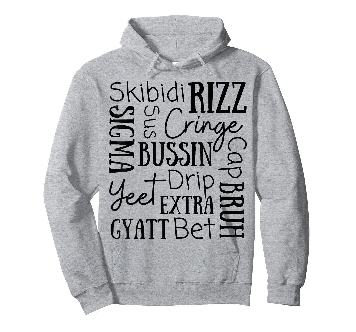 Skibidi Rizz Funny Kids Rizz Bussin Gen Z Christmas Young T-Shirt