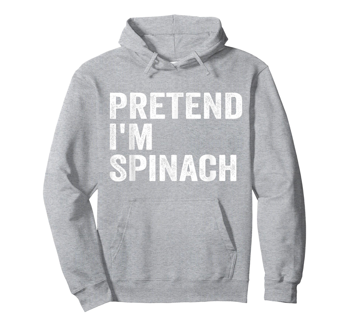 Pretend I'm Spinach Easy Lazy Halloween Costume T-Shirt