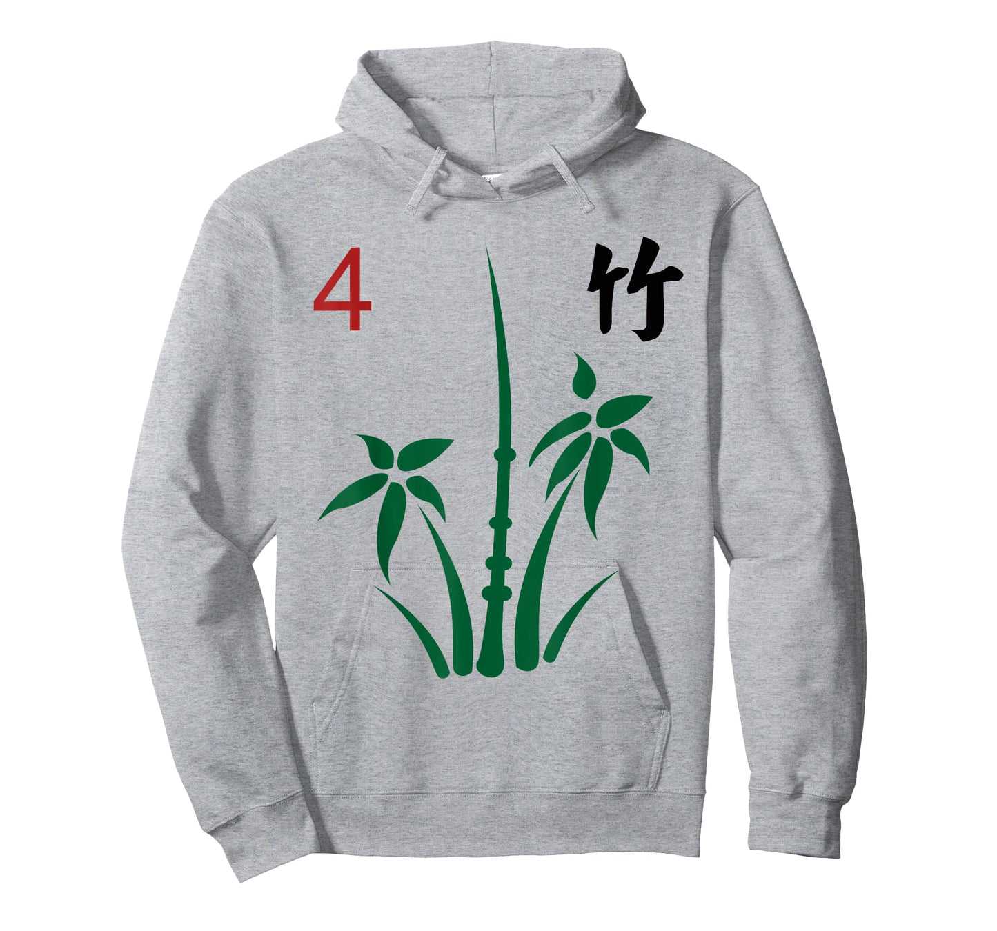 Chinese Mahjong Mah Jong Game Tiles Character Flower Four T-Shirt