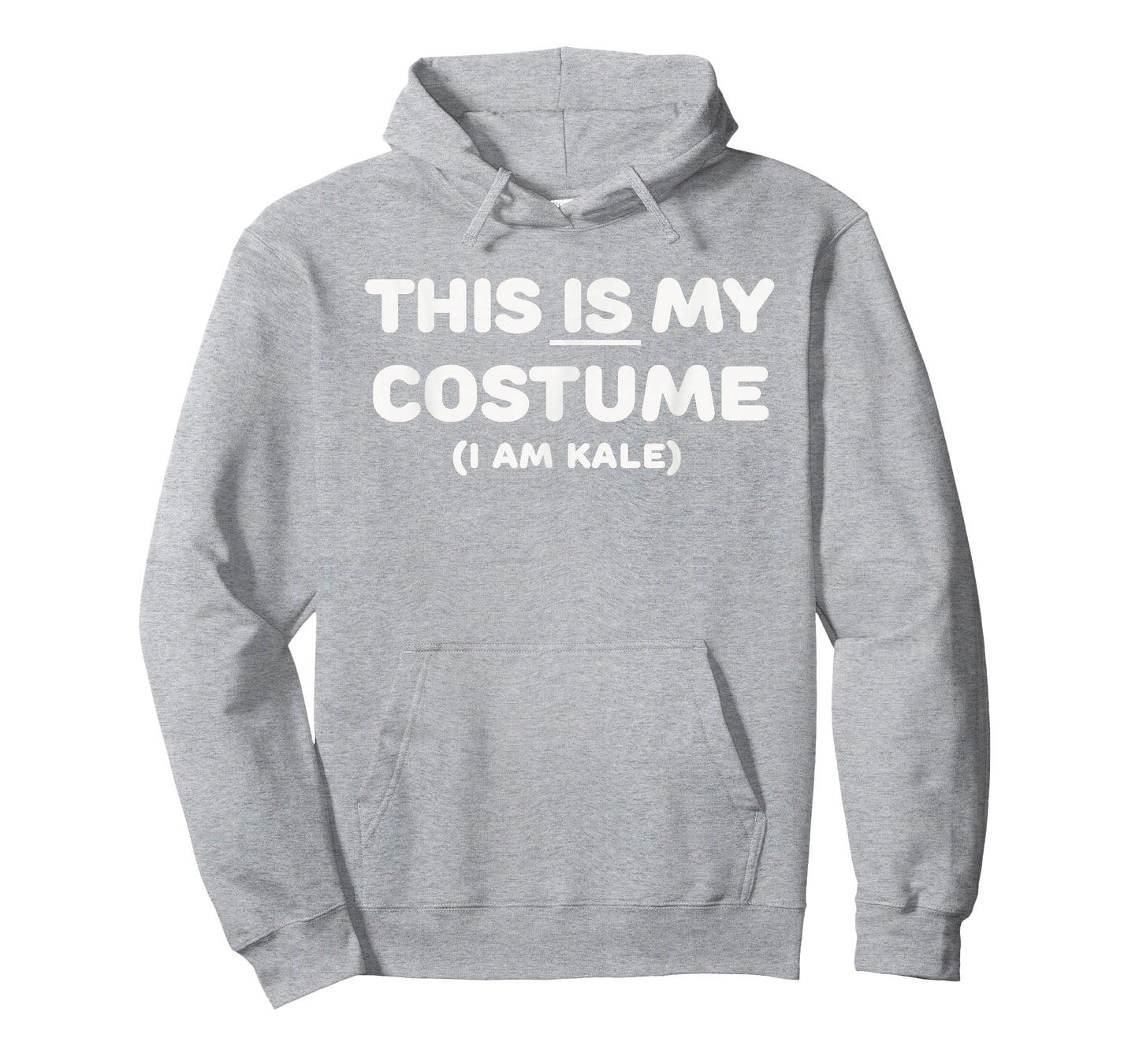 THIS IS MY COSTUME: Kale Vegetable Halloween Green Funny T-Shirt