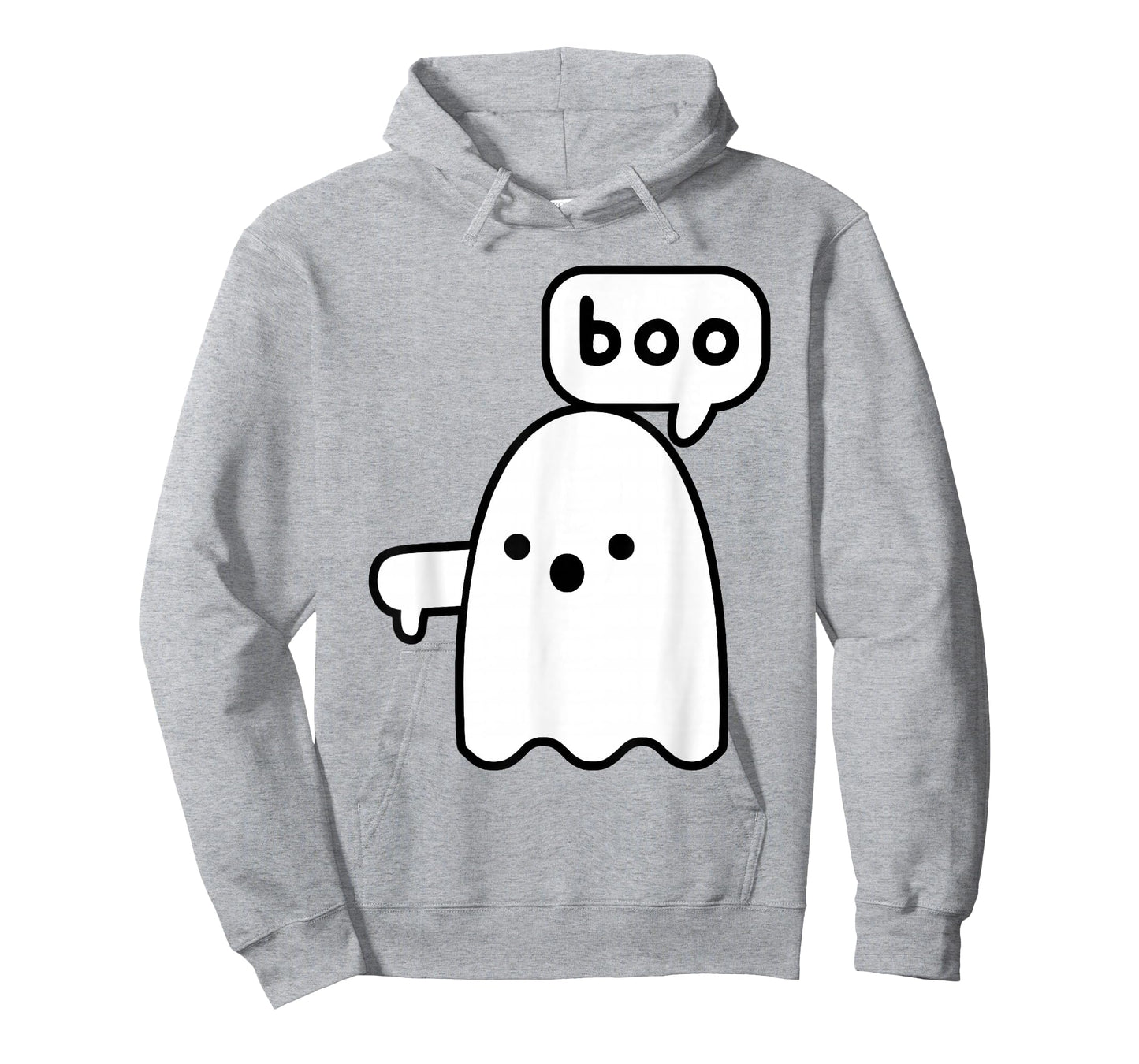 Thumbs Down Ghost Screaming Boo Disapproval Ghost halloween T-Shirt