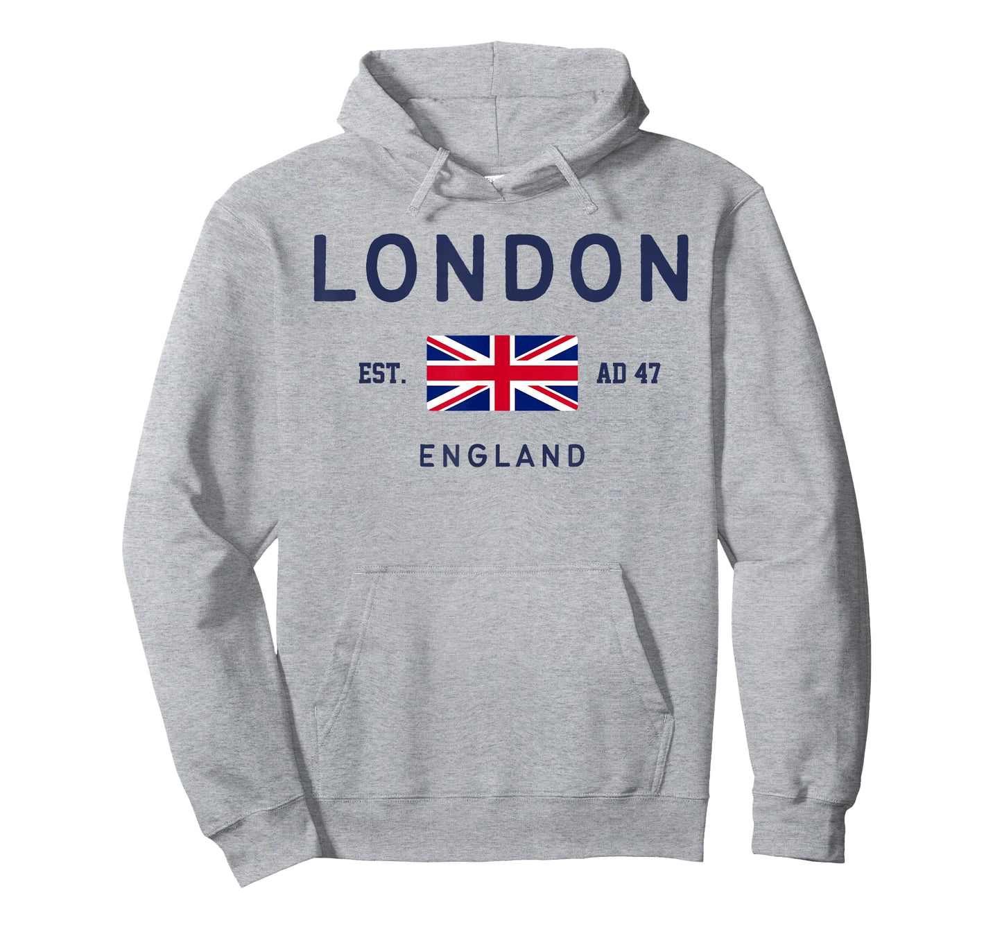 London Est AD 47 England UK Flag T-Shirt