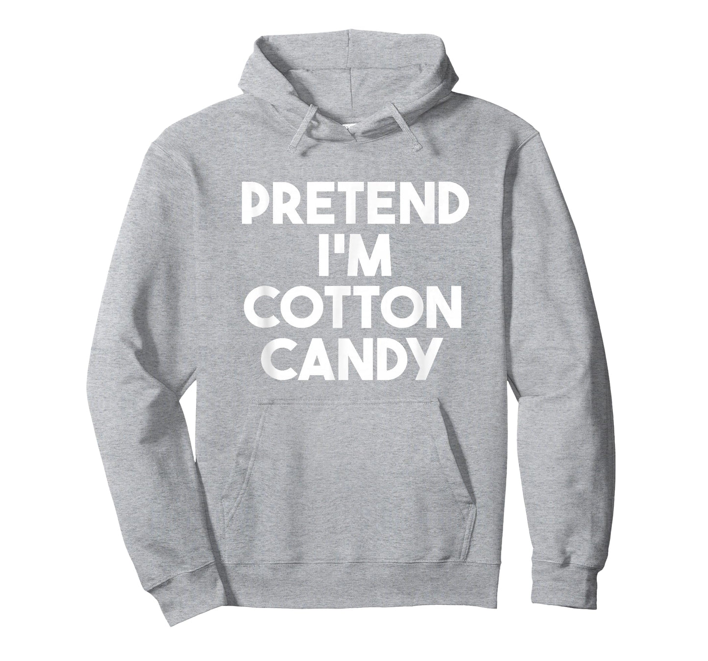 Pretend I'm a Cotton Candy Funny Lazy Halloween Costume T-Shirt