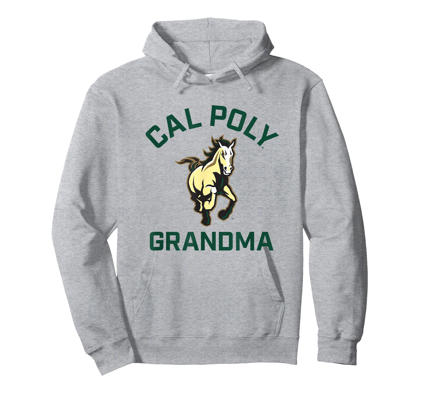 Cal Poly Mustangs Arched Grandma T-Shirt