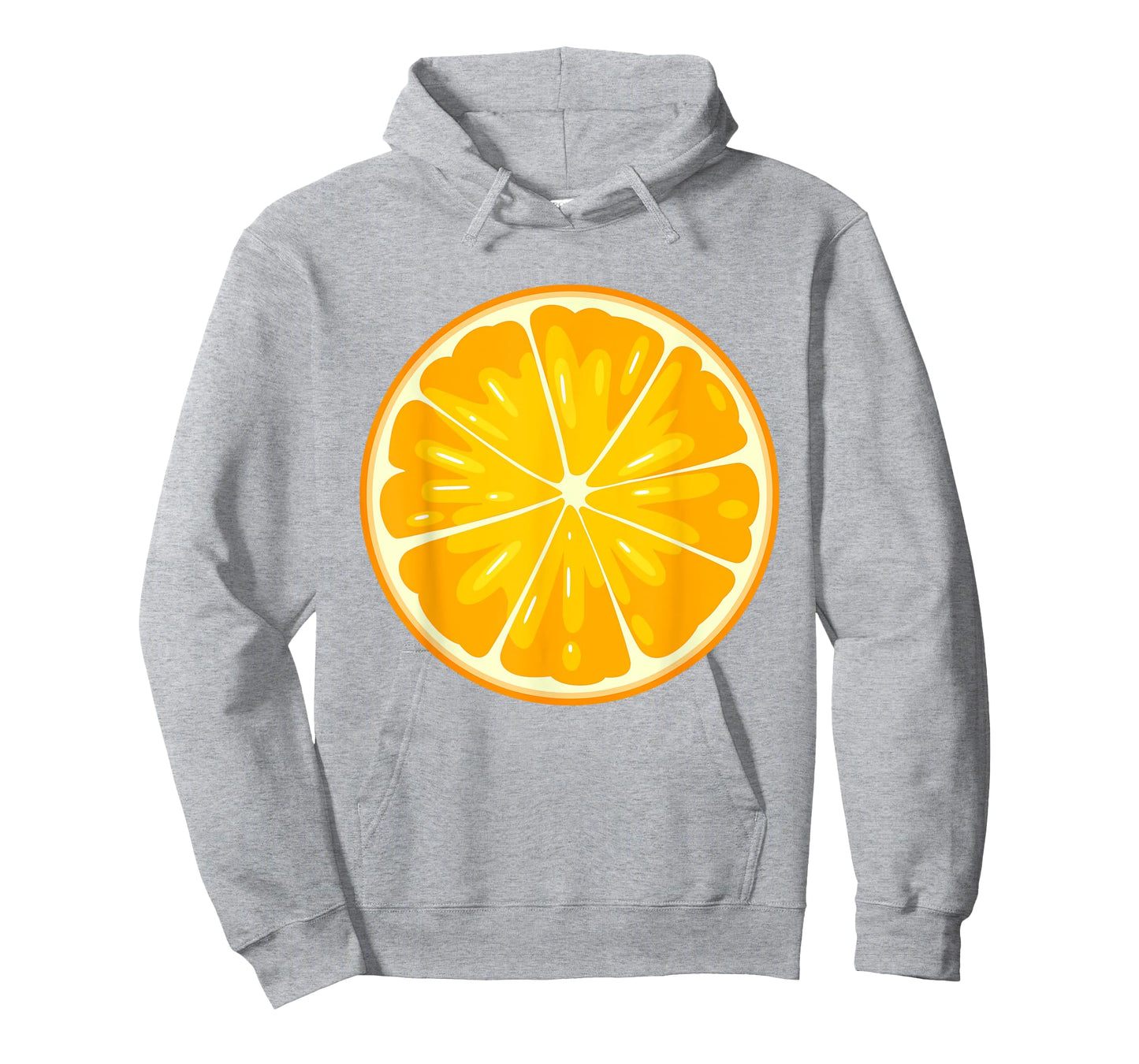 Funny Orange Sliced Fruit Lazy Easy Halloween Costume T-Shirt