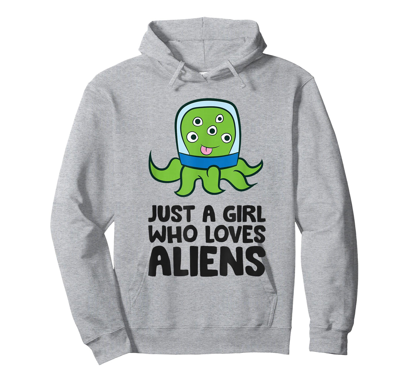 Alien Ufo Extraterrestrials Just a Girl Who Loves Aliens T-Shirt